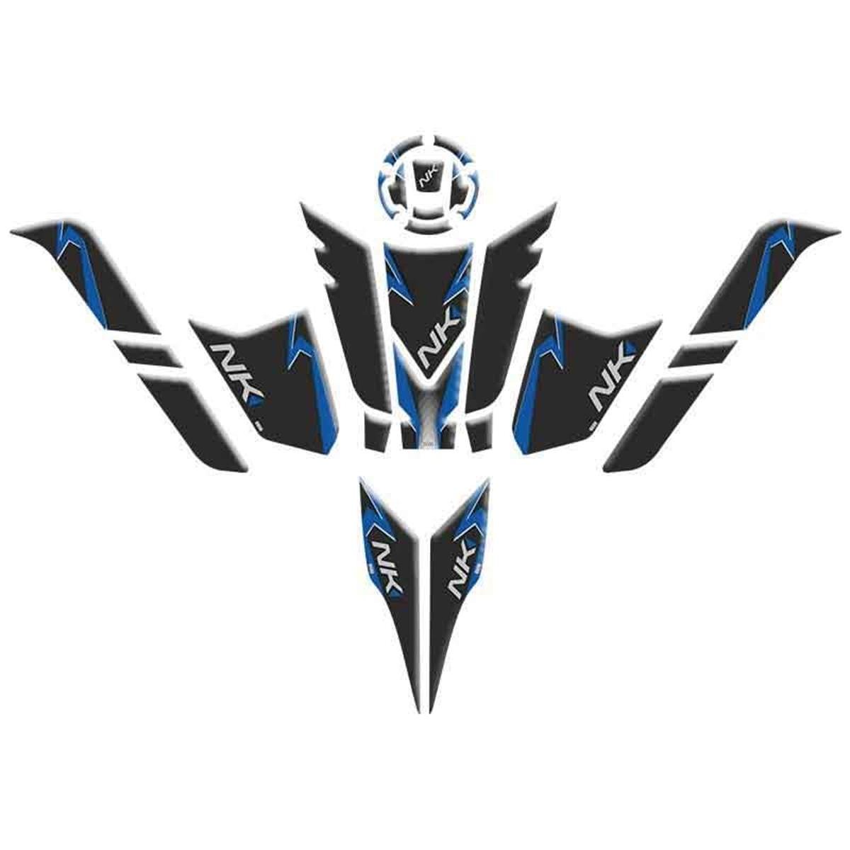 CF Moto 250NK Runarte Mavi Yeni Kasa Tank Pad Full Set Sticker Model