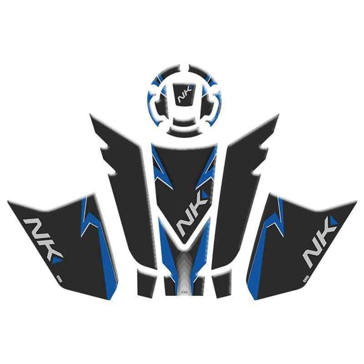 CF Moto 250NK Runarte Mavi Yeni Kasa Tank Pad Set Sticker Model