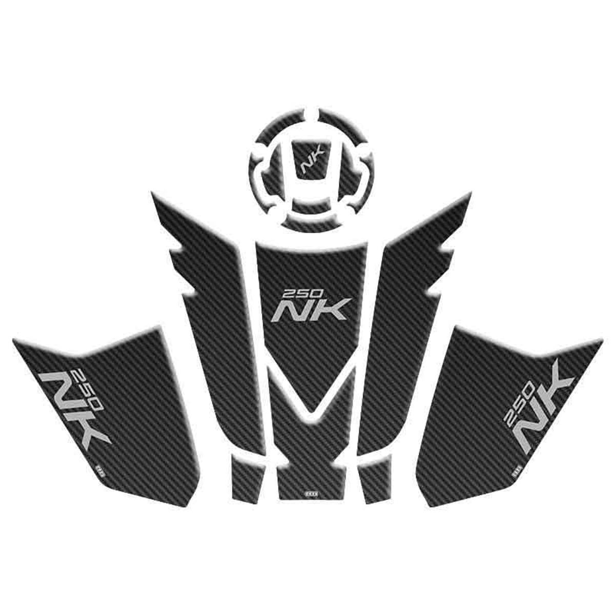 CF Moto 250NK Runarte Siyah Yeni Kasa Tank Pad Set Sticker Model