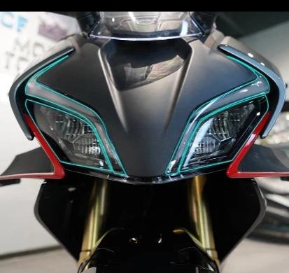 450SRCF Moto 450SR Far Koruması Şeffaf (PPF) Koruma Film