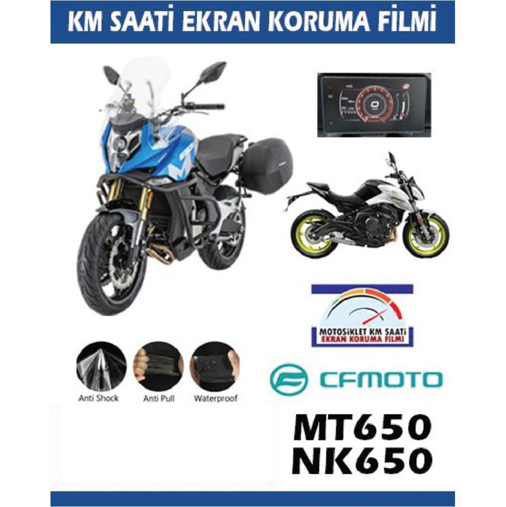 Ekran KorumasıCF MOTO 650NK/650MT Motosiklet Ekran Km Koruyucu