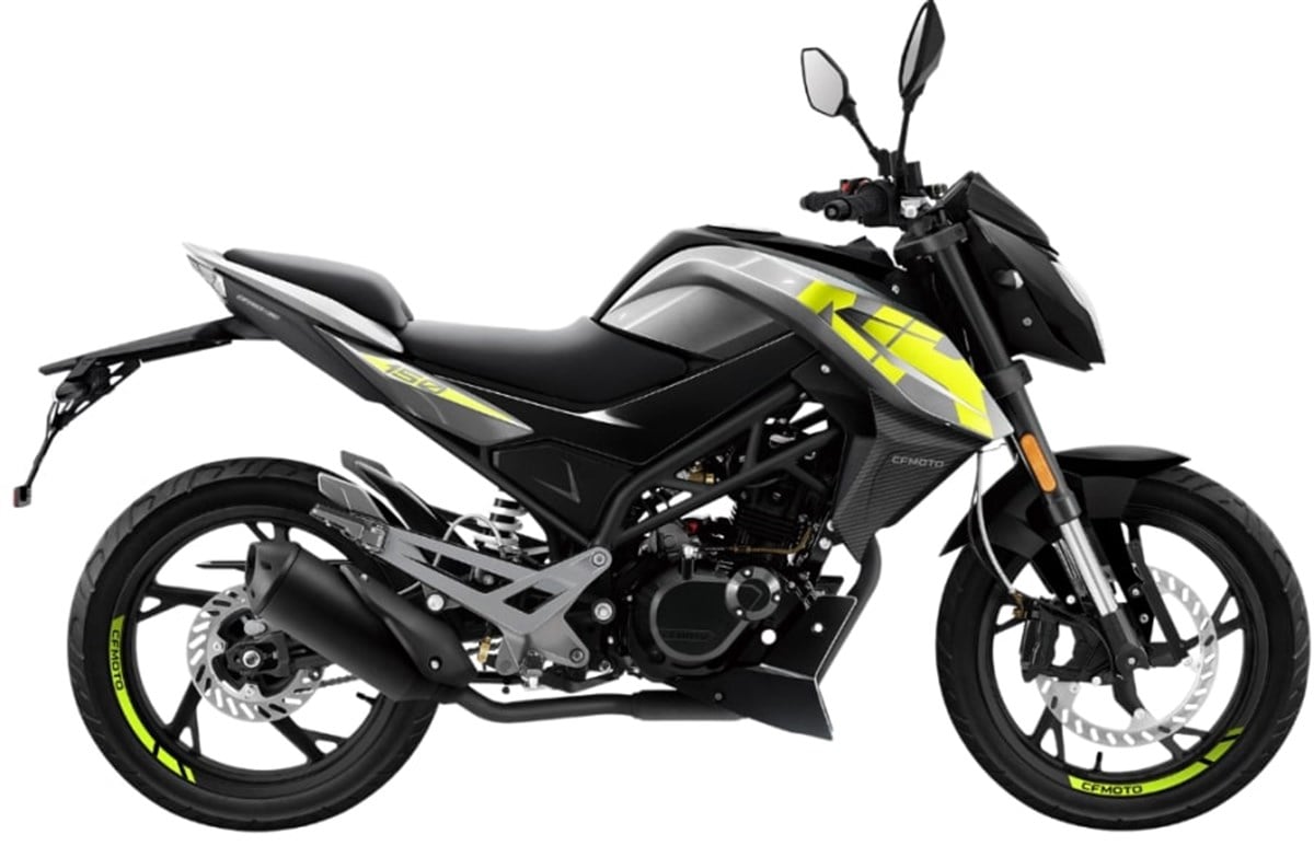CF Moto NK 150 Siyah Orijinal Takım Sticker Etiket Modeli