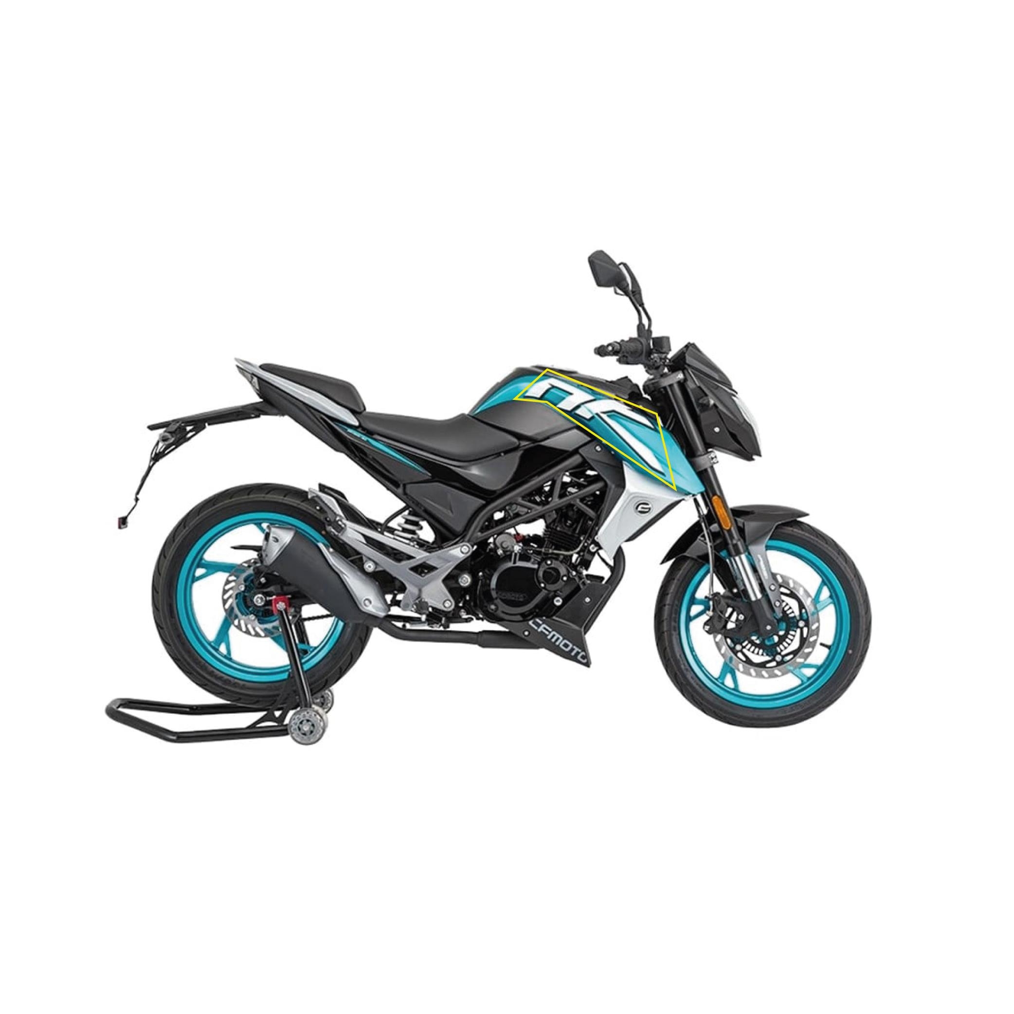 150 NKCF Moto NK 150 Turkuaz Orijinal SAĞ Sticker Etiket Modeli