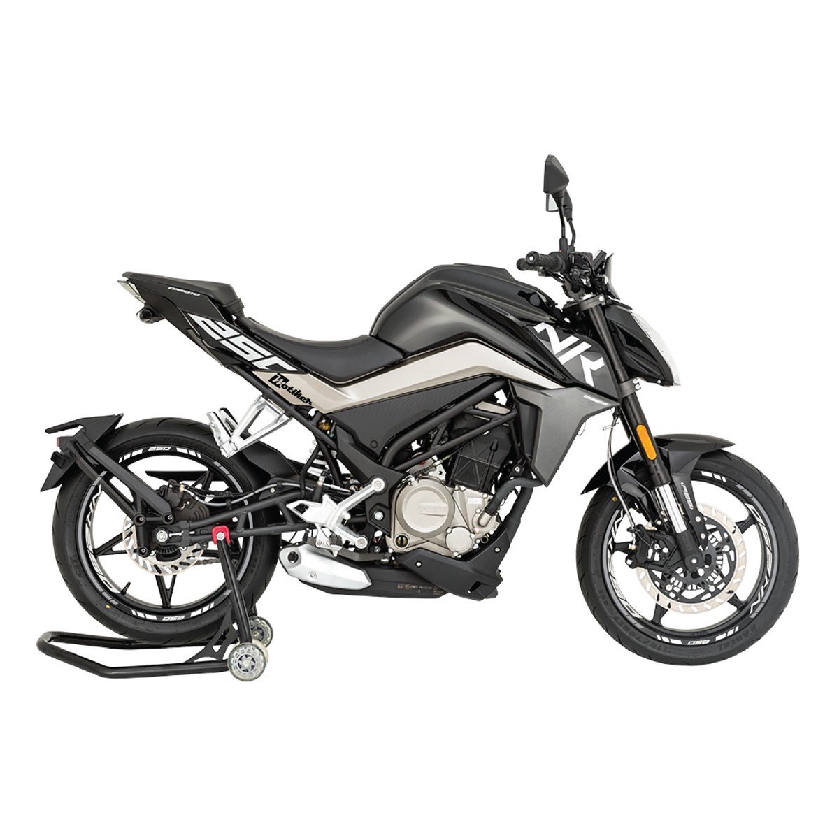 CF MOTO NK 250 Jant Renkli Yazısız Sticker Etiket Modeli