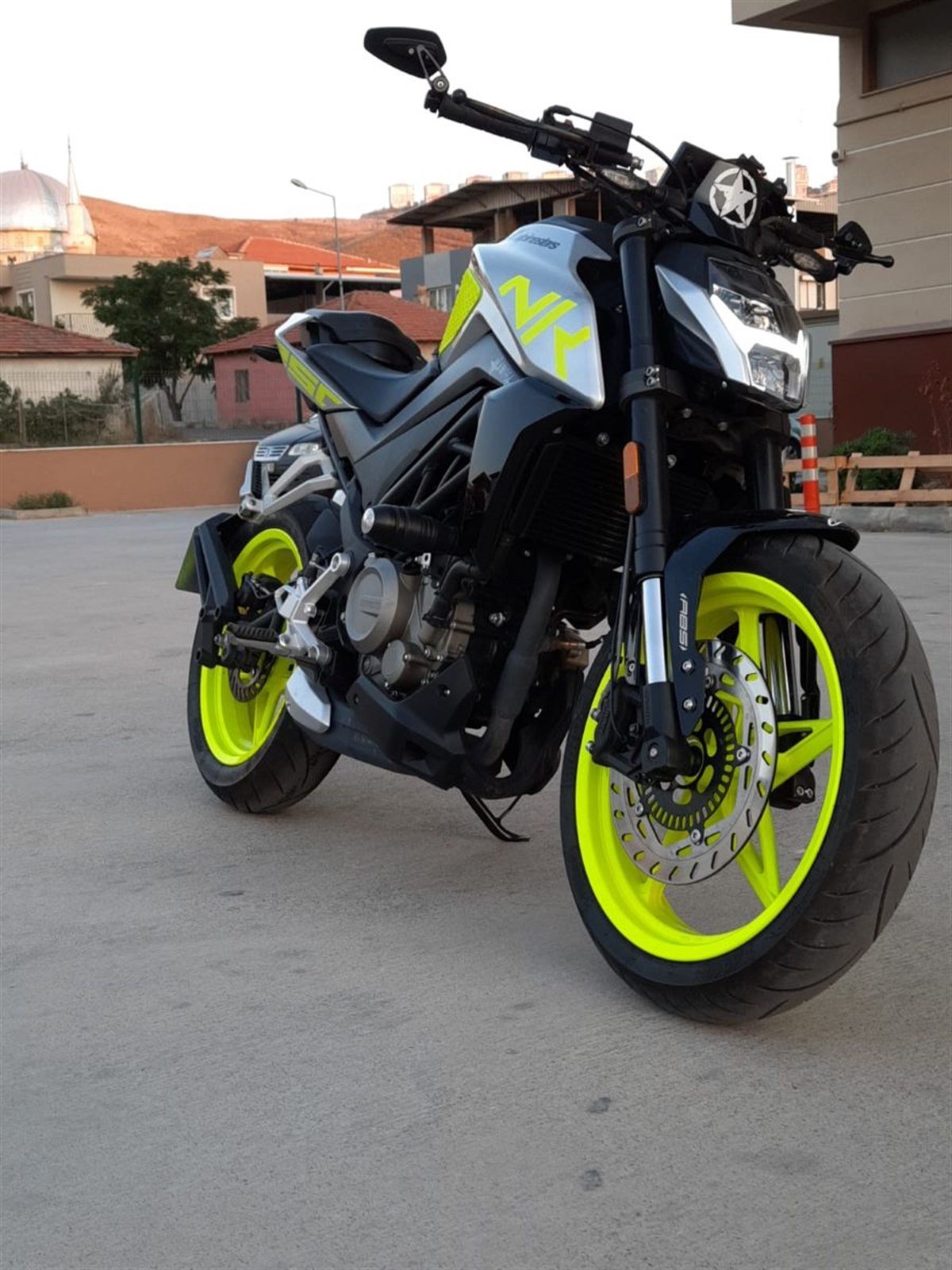 CF MOTO NK 250 Sticker Etiket Modeli