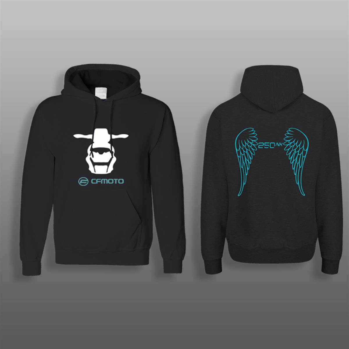 CF MOTO NK Sweatshirt Modeli Sırt Kanat