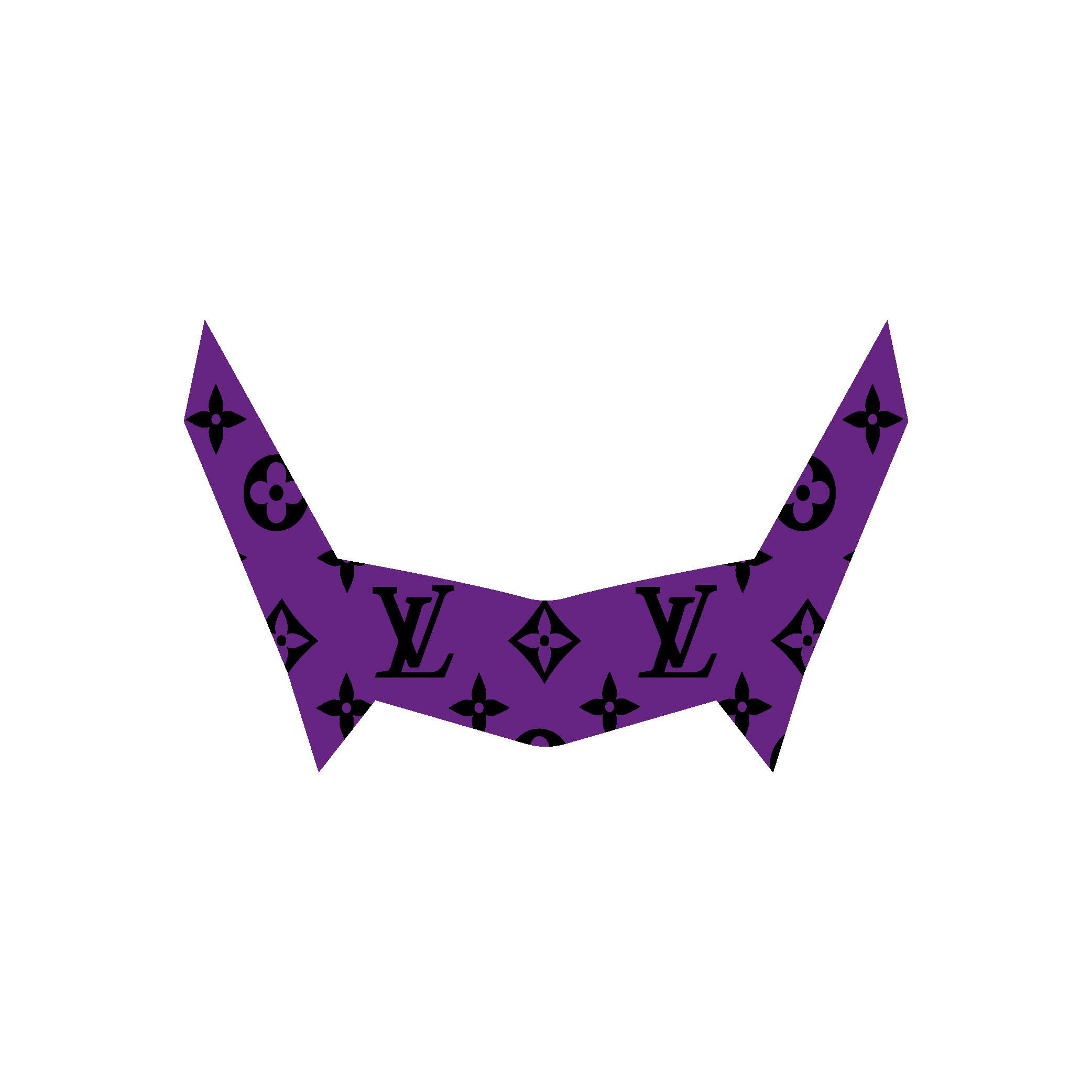 250 NKCF MOTO NK250 2018-2024 Ön Far Led Üstü LV Sticker Yarı Şeffaf Etiket Modeli Mor