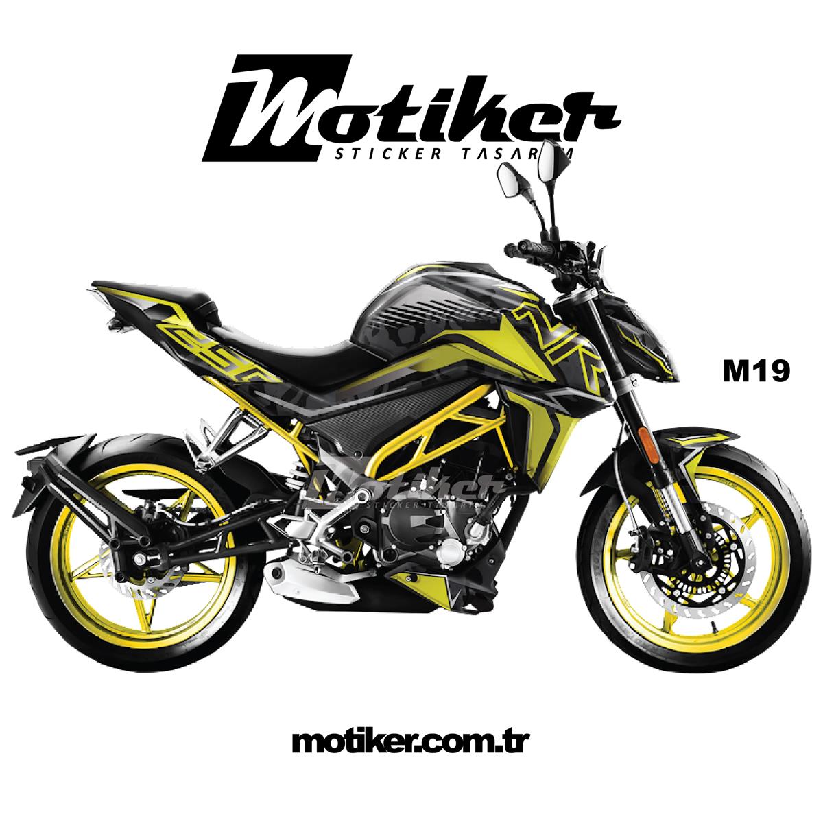 CF Moto NK250 Adventure Parça Sticker Etiket Kaplama Modeli