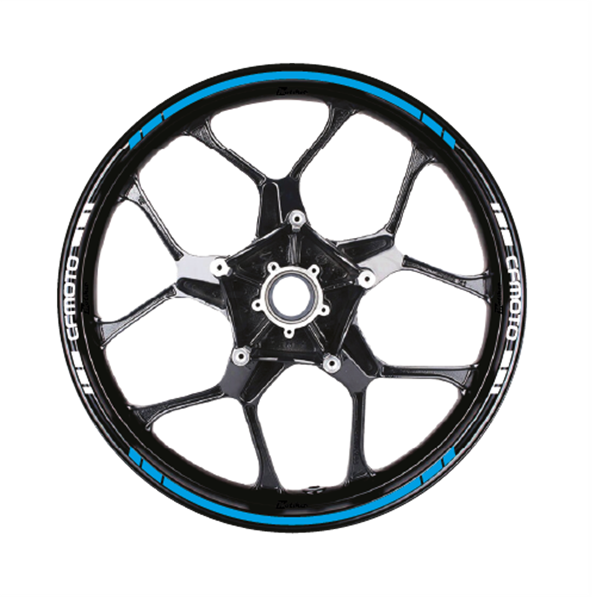 CF Moto Yazılı Jant Dış Şerit Sticker Model