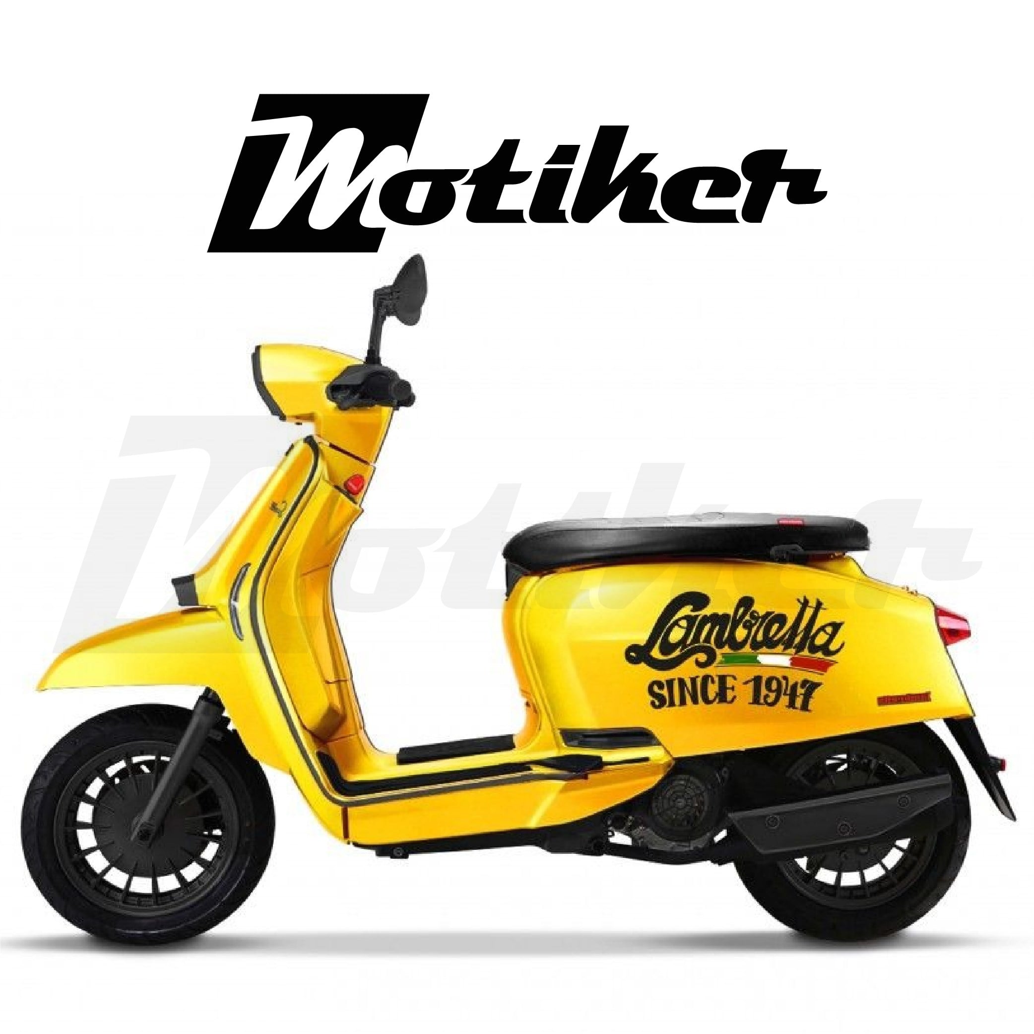 Lambretta 200 Since 1947 Tasarımlı Sticker Etiket Modeli