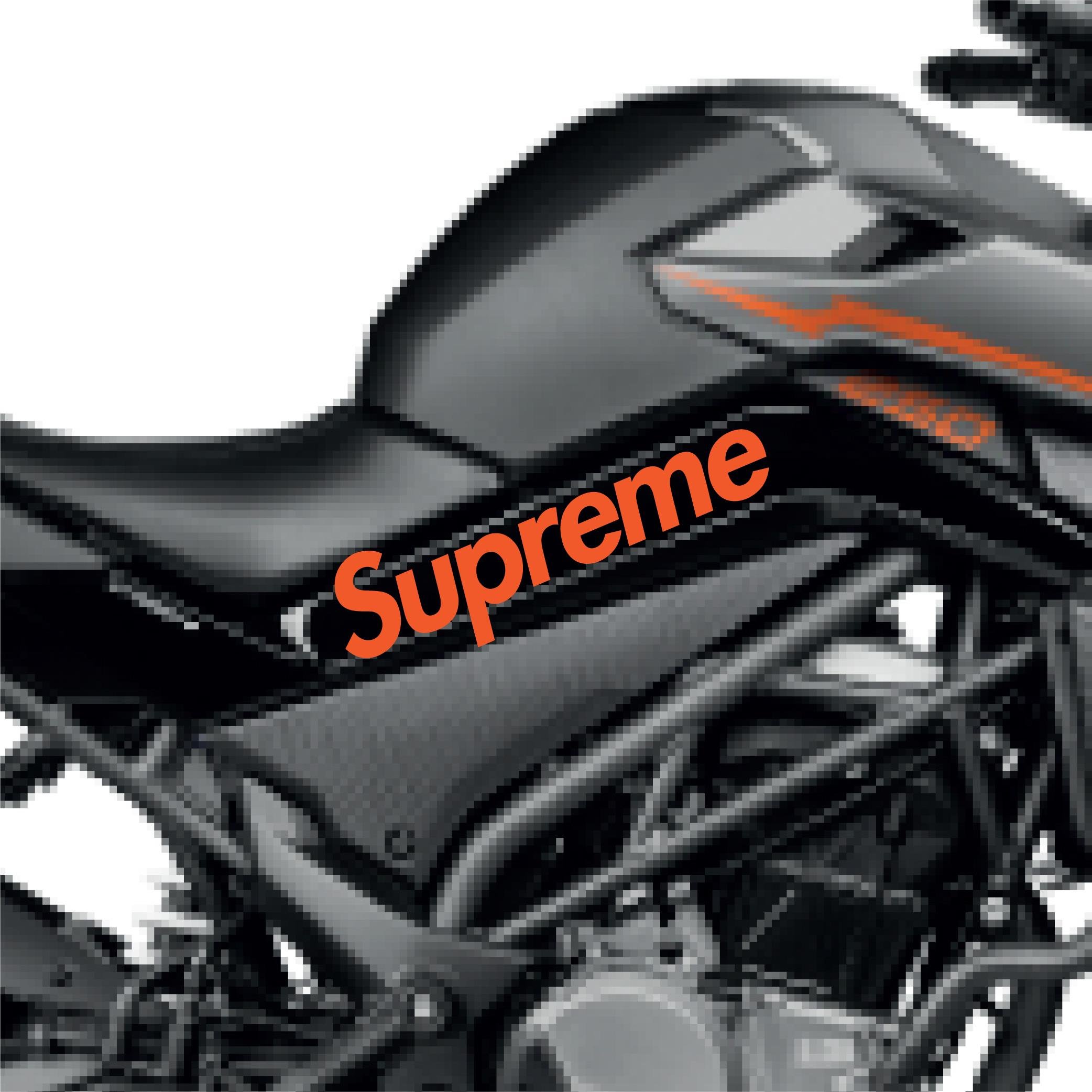 250 NKCFMOTO 250 NK Supreme Orta Şase Tasarım Motosiklet Sticker Etiket Modeli Turuncu