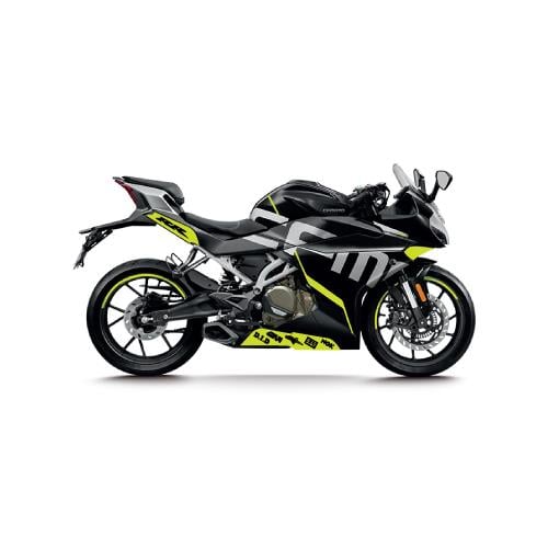 CFMOTO 250SR NEON YEŞİL 3 PARÇA MODEL MOTOSIKLET STICKER ETIKET MODELI 