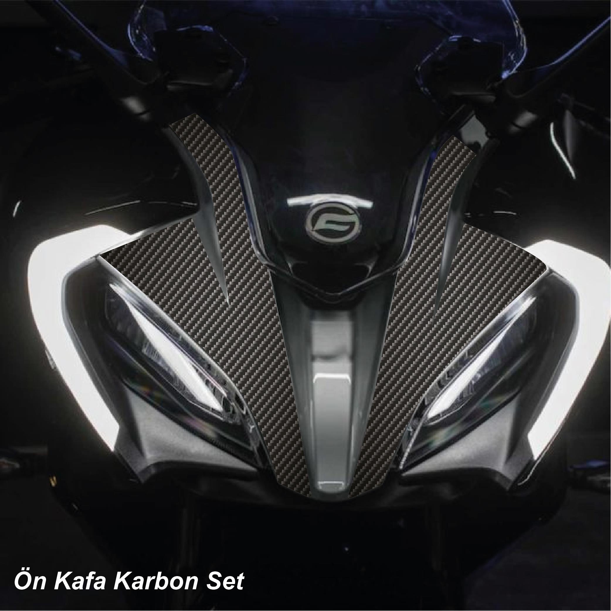 250SRCFMOTO 250SR ÖN KAFA KARBON STICKER