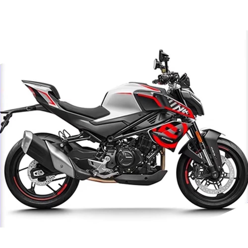 450 NKCFMOTO 450NK Kaplama Özel Tasarım Motosiklet Parçalı Sticker Etiket Modeli Kırmızı Detay