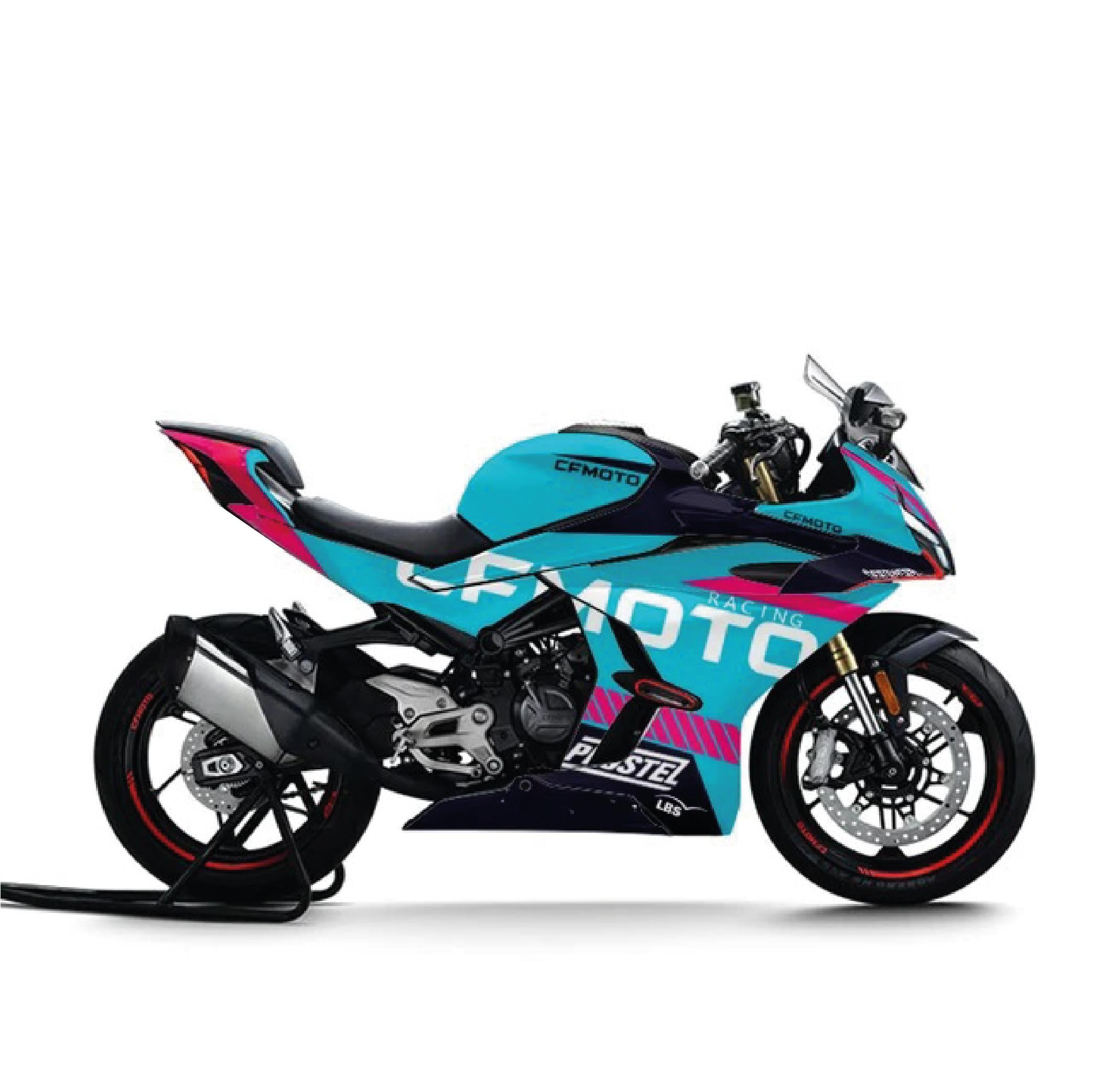 450SRCFMOTO 450SR Kaplama Motosiklet Sticker Etiket Modeli Racing