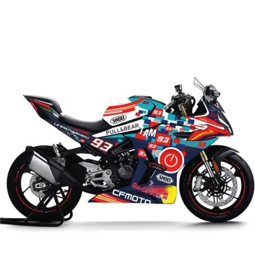450SRCFMOTO 450SR Kaplama Motosiklet Sticker Etiket Modeli Pull&Bear
