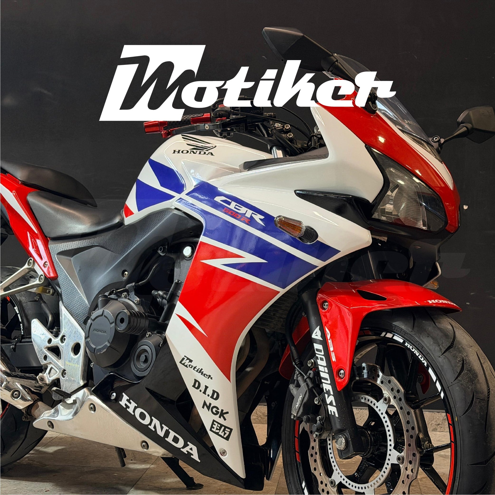 Honda CBR500R 2013 - 2016 Orjinal Tasarım Sağ Yan Grenaj Sticker Etiket Modeli