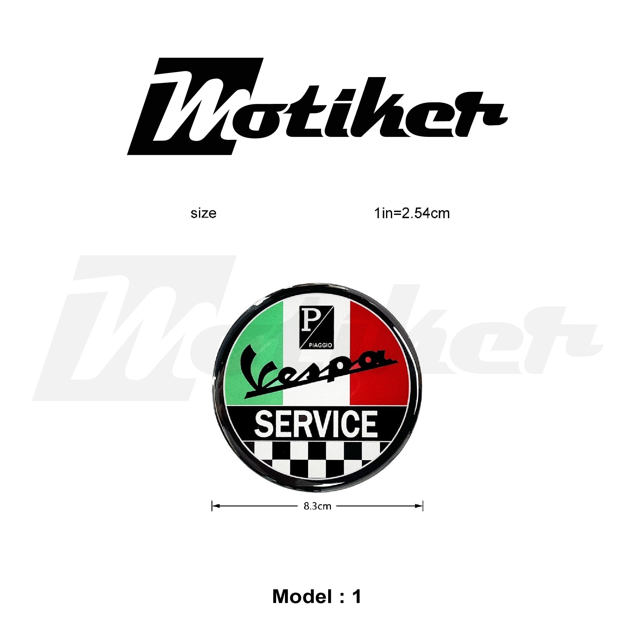 Piaggio Vesapa Damla Sticker Tasarım Model 1