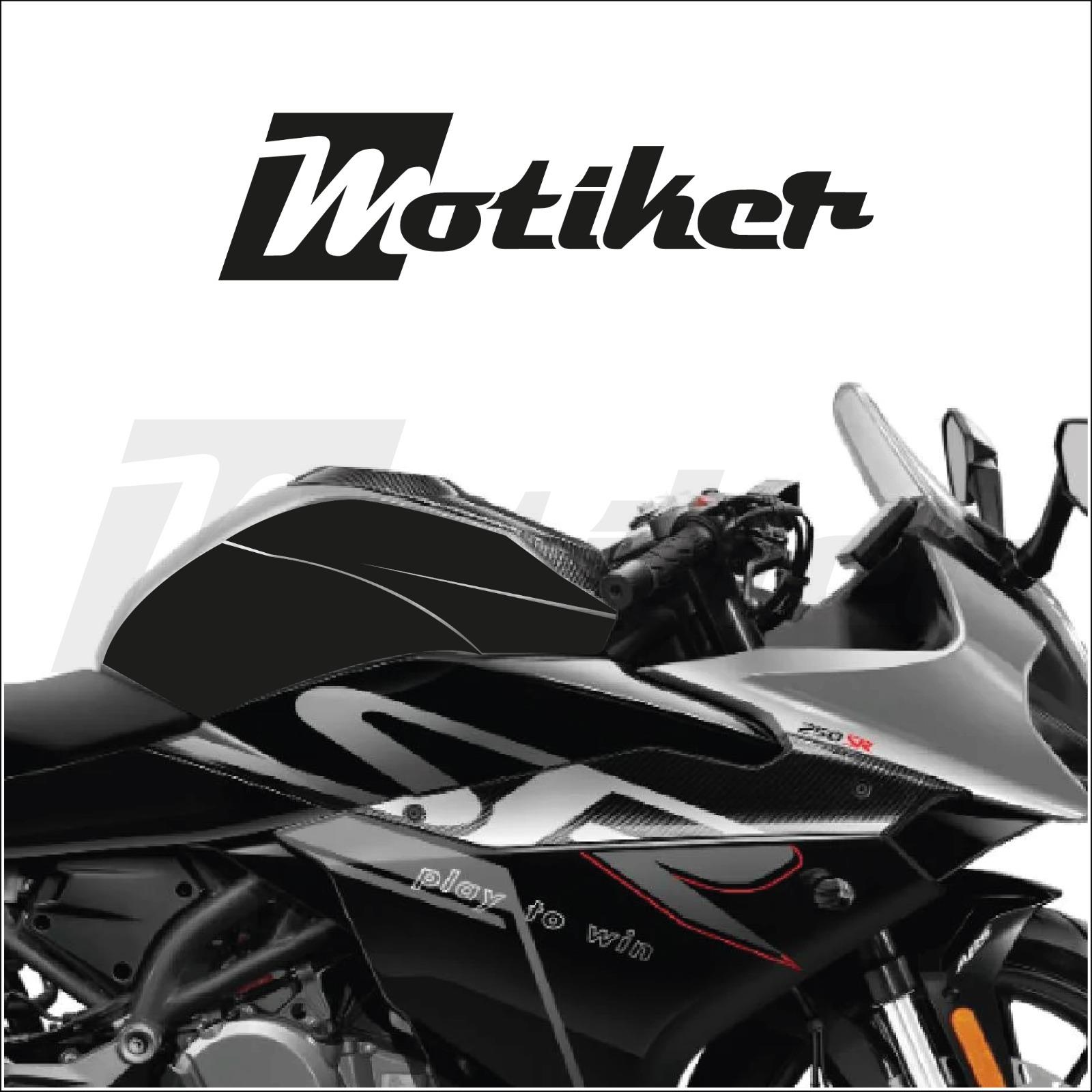 CFMOTO 250SR Depo karbon Kaplama Sticker Modeli