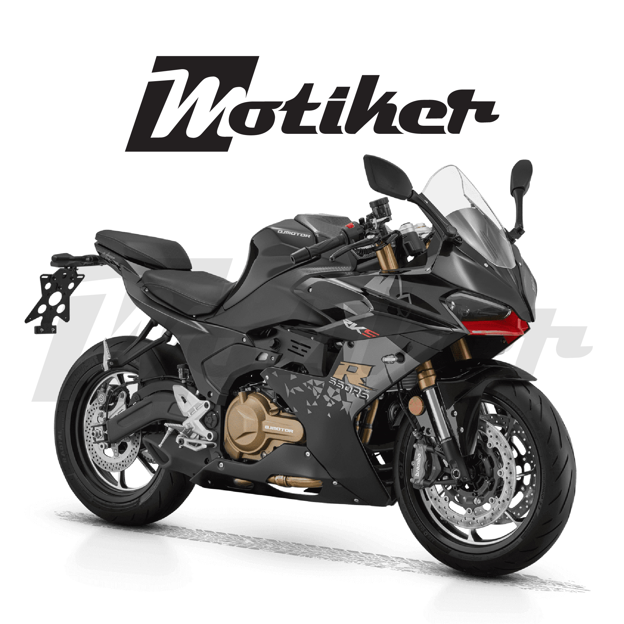 RKS SRK 550RS Tasarım Sticker Etiket Modeli