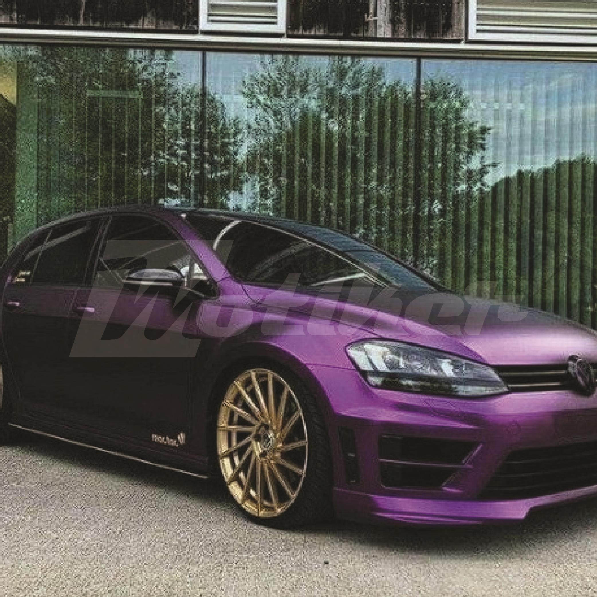 Mor Folyo Araç Kaplama Cast Folyo 