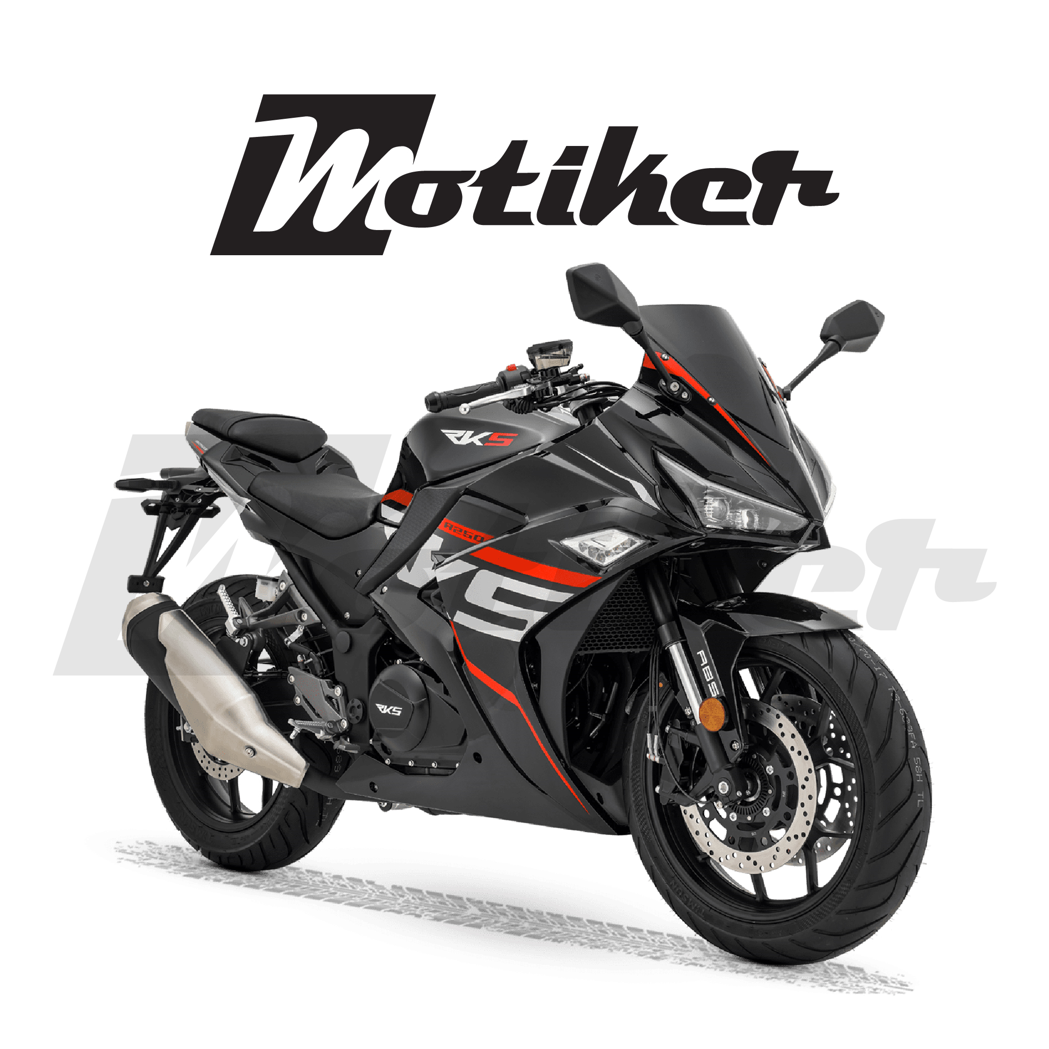 RKS R250 Tasarım Sticker Etiket Modeli