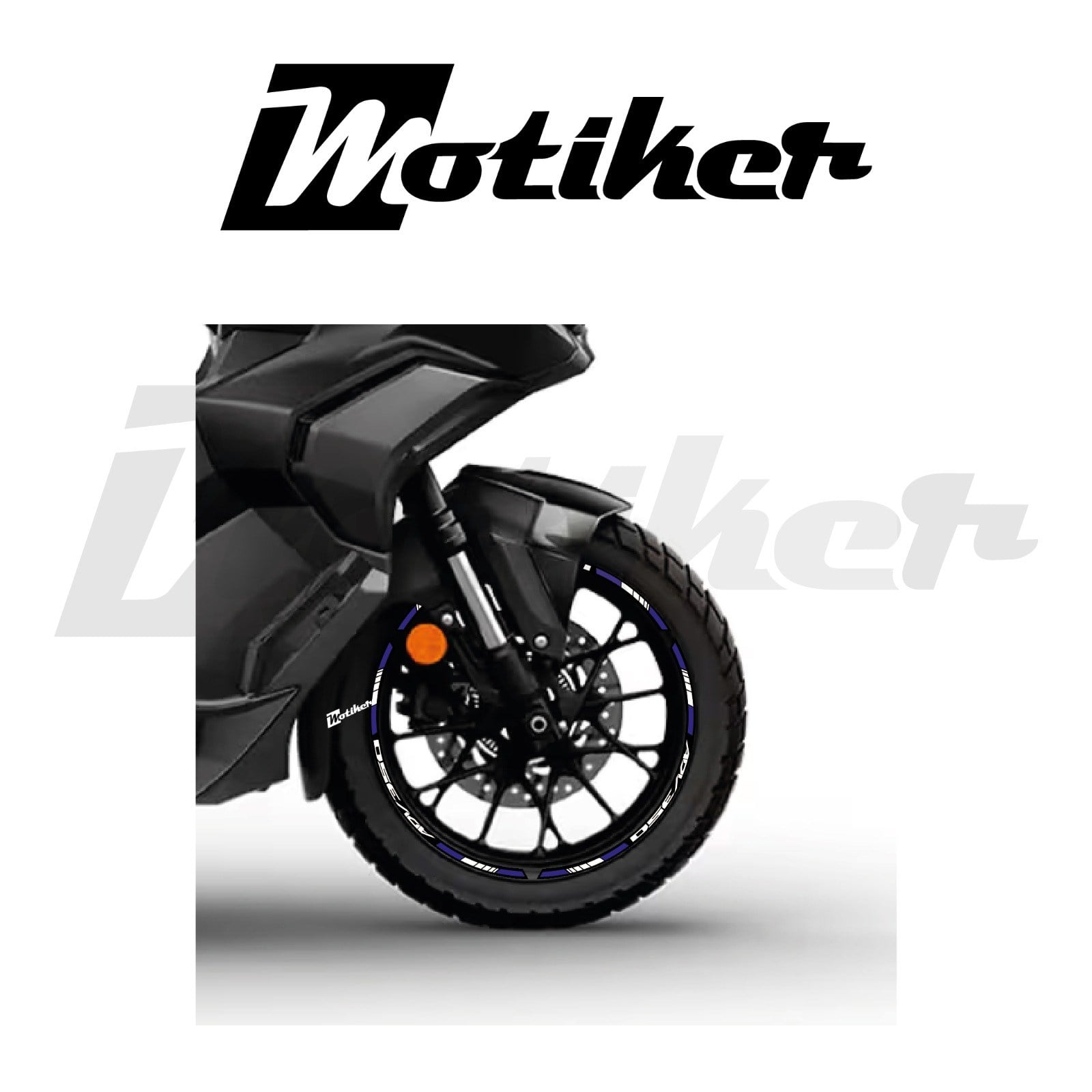 Honda ADV350 Jant Şeridi Tasarımı Sticker Etiket Modeli