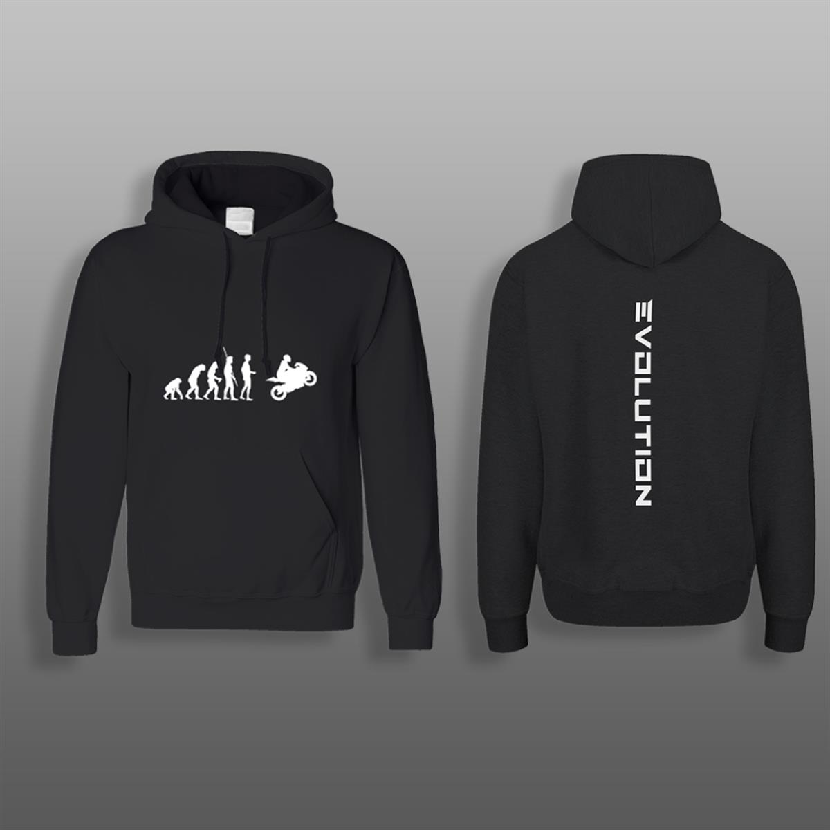 Evolation Siyah Sweatshirt Modeli 