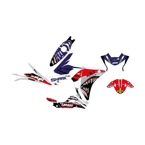 Honda CBR250R Shark Köpekbalığı Kaplama Sticker Modeli
