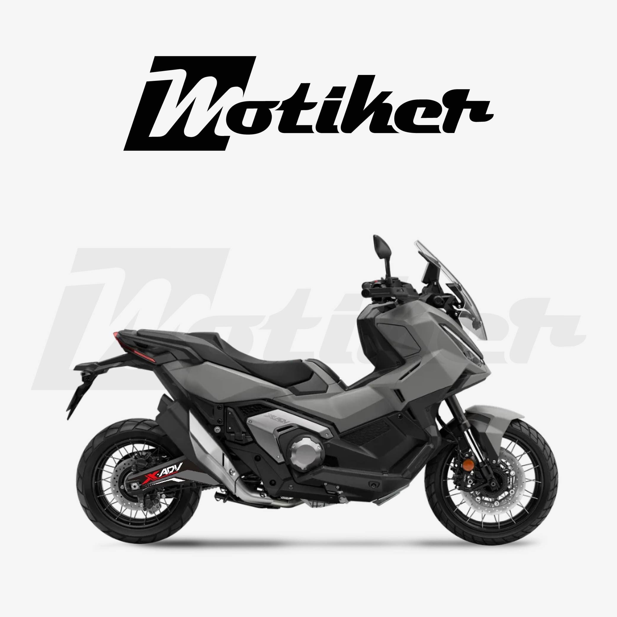 Honda X-ADV 750 2021-2023 Model Uyumlu Arka Maşa Tasarım Sticker Etiket Modeli