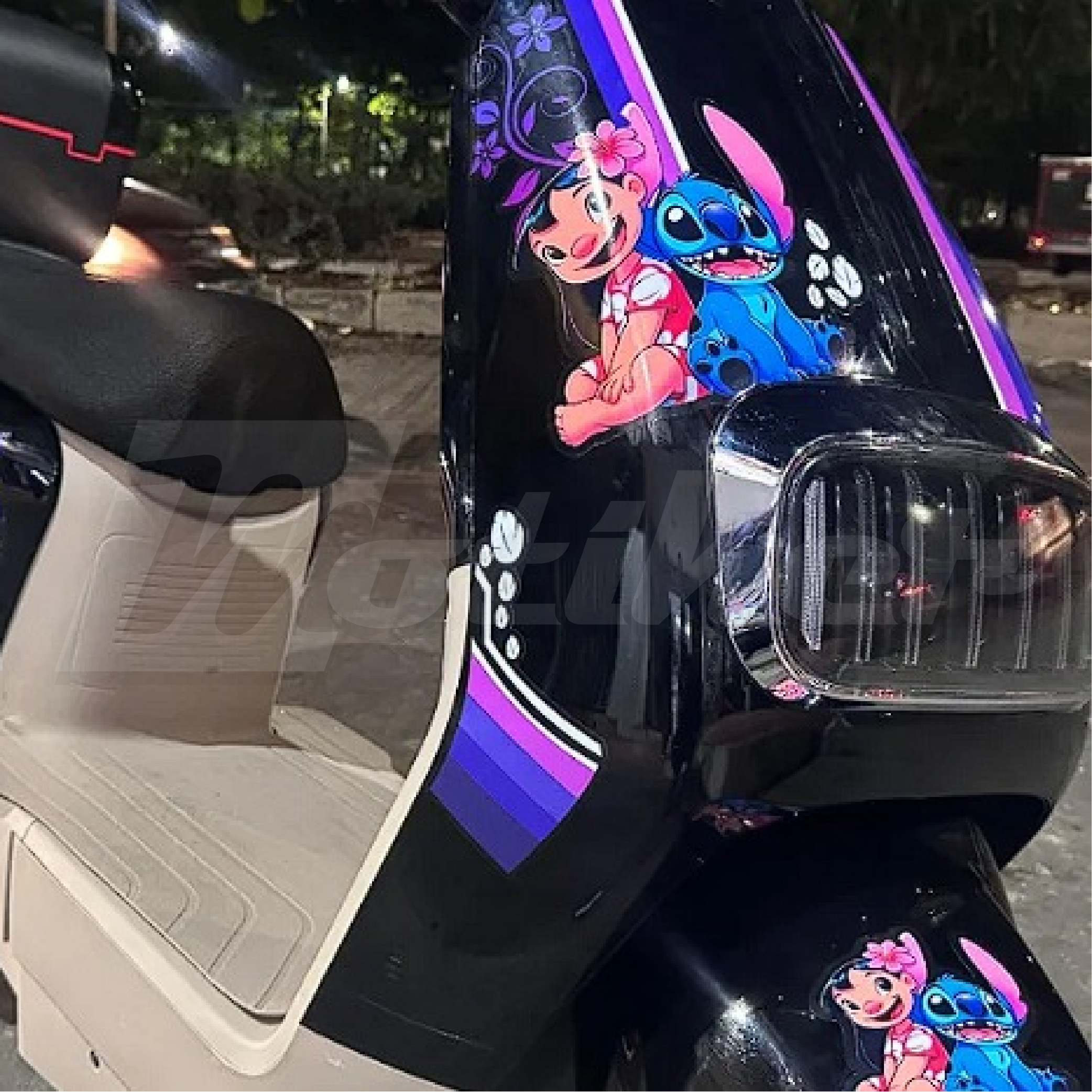 Lilo Ve Stitch Evrensel Tüm Modellere Uyumlu Sticker Tasarımı