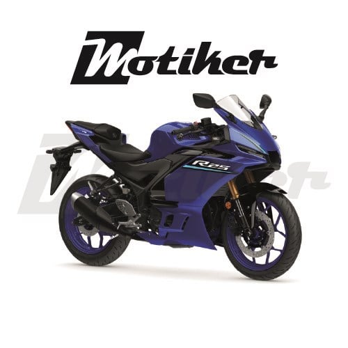 Yamaha YZF R25 2026 Model Orjinal R25 Yazı Sticker Etiket Modeli