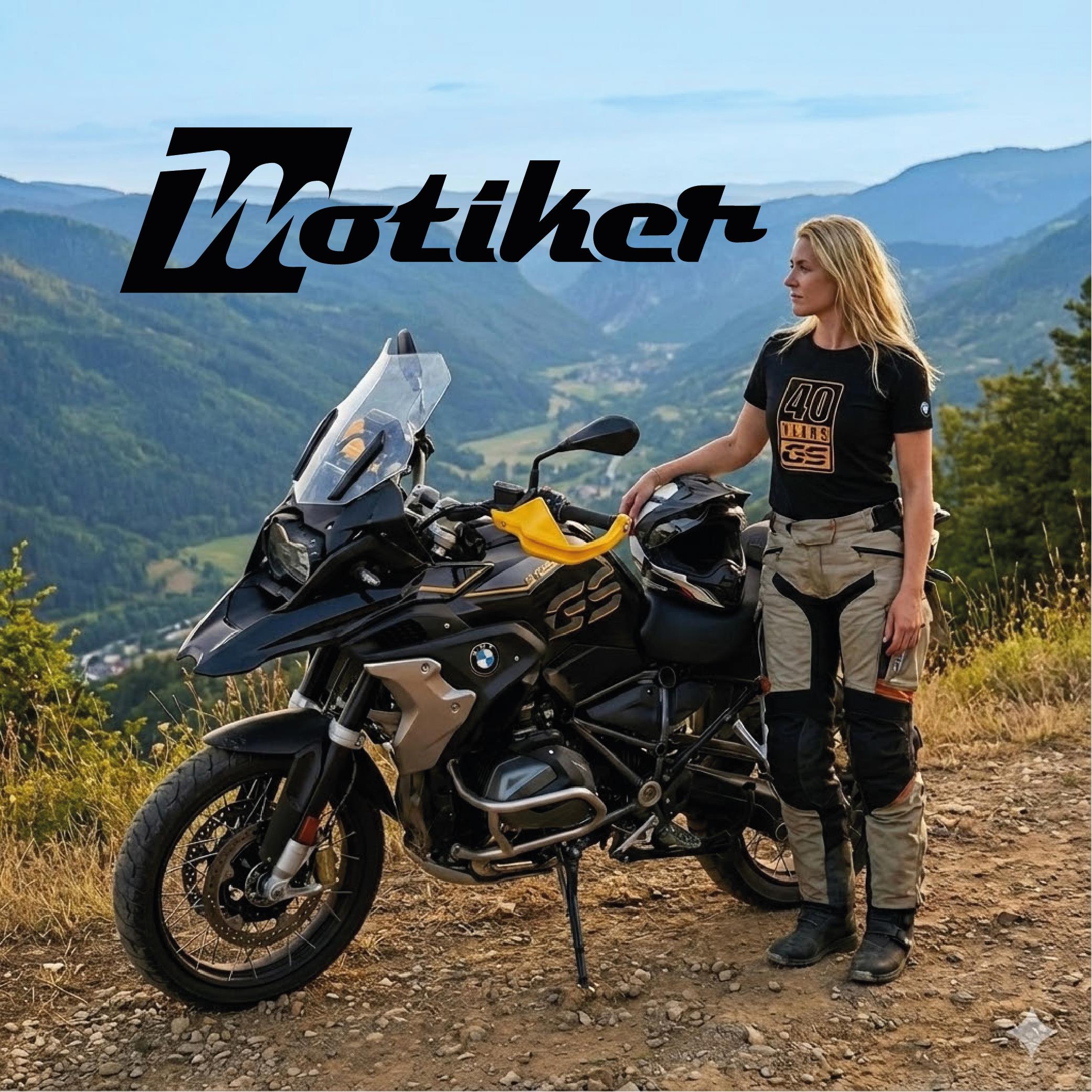 BMW Motorrad 40 Years GS Baskılı Tshirt Modeli
