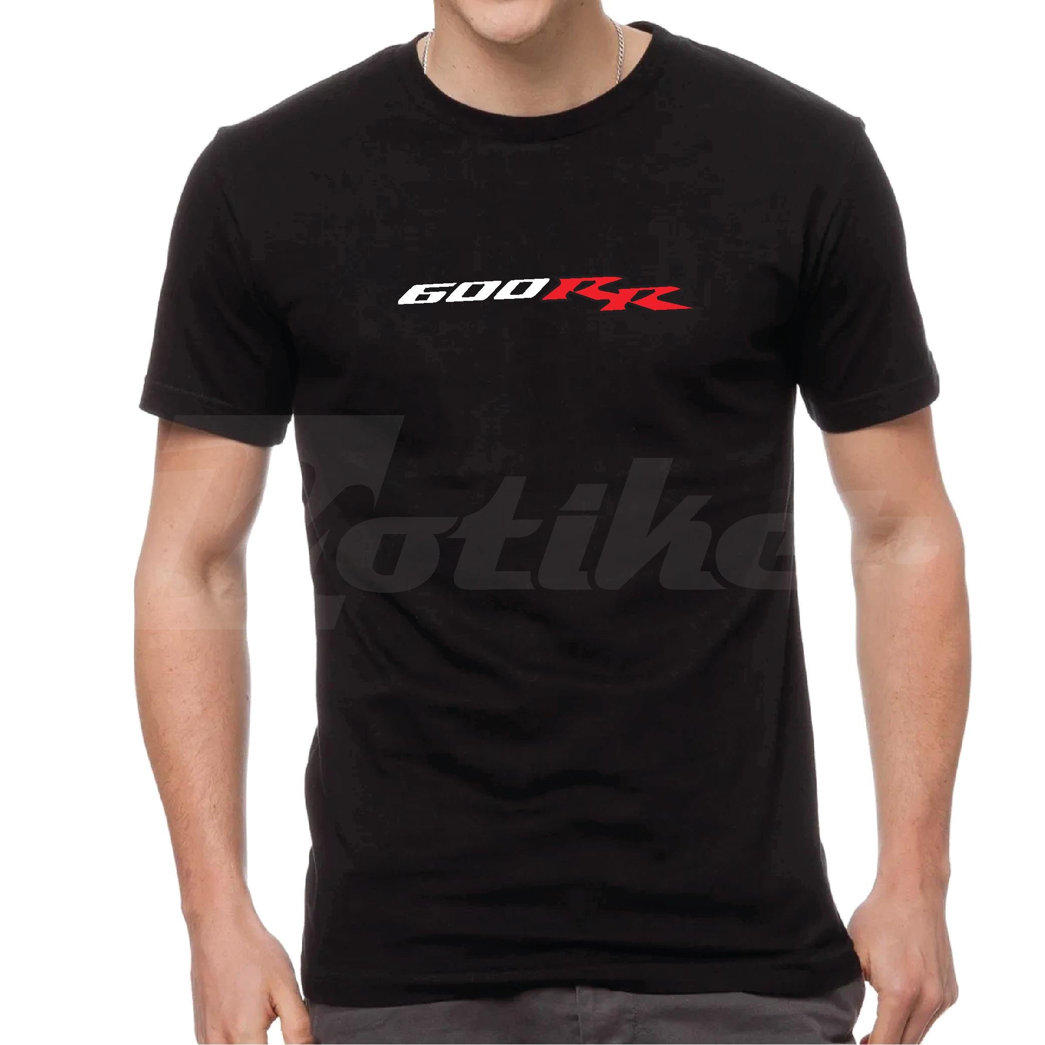 Honda Logolu CBR 600RR Siyah T-Shirt Tasarım Modeli
