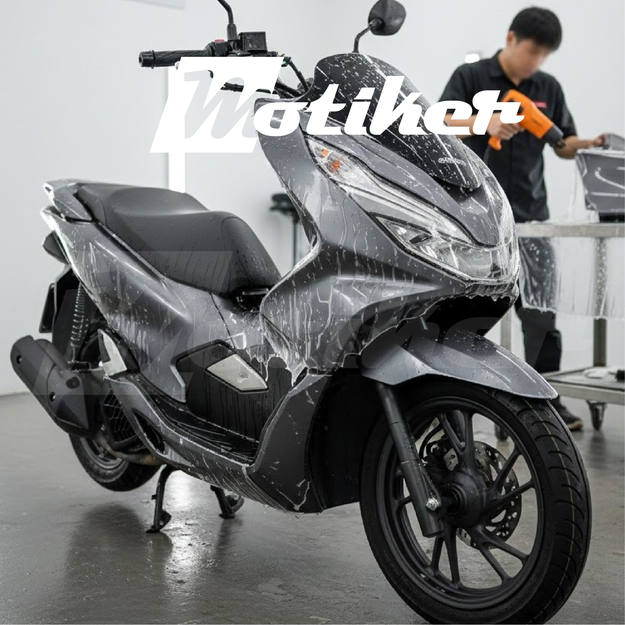 Honda PCX 2021-2024 Model PPF Kaplama (Şeffaf Koruma Kaplama) Sticker Etiket Modeli