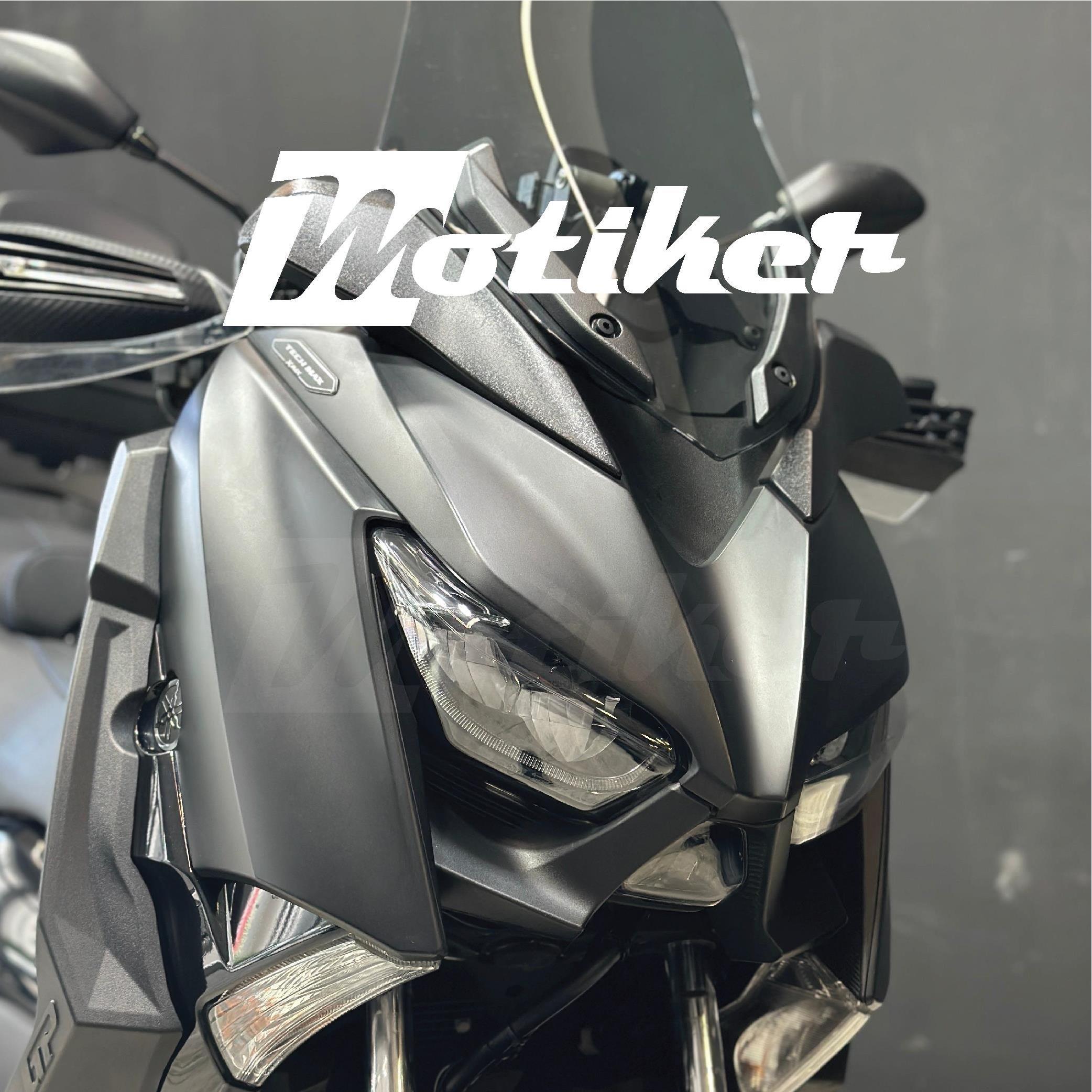 Yamaha 2017-2022 Model Uyumlu Sticker Modeli Gümüş Gri Yan Grenaj Sağ Sol Çift Logo