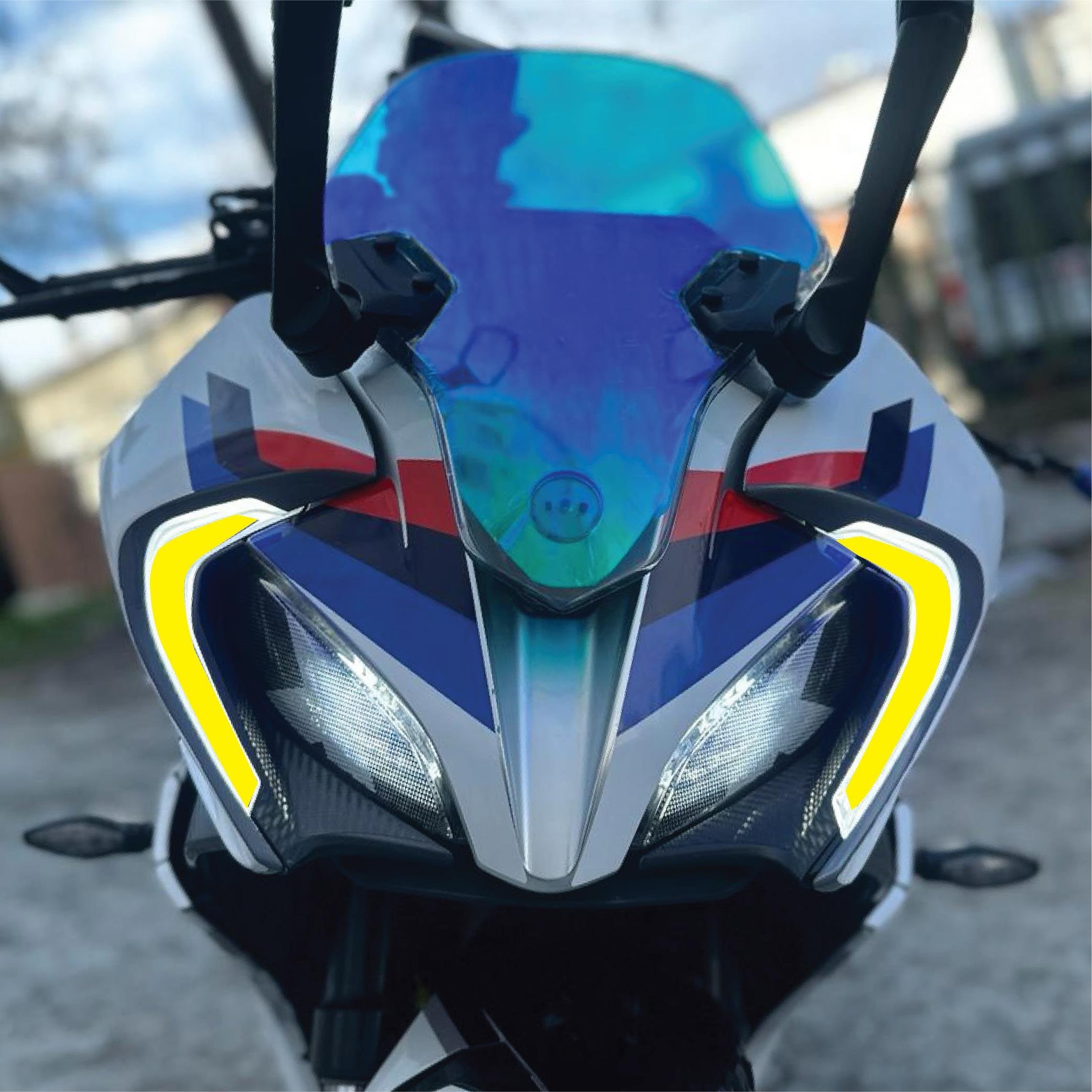 CF Moto 250SR Far Sticker Etiket Modeli