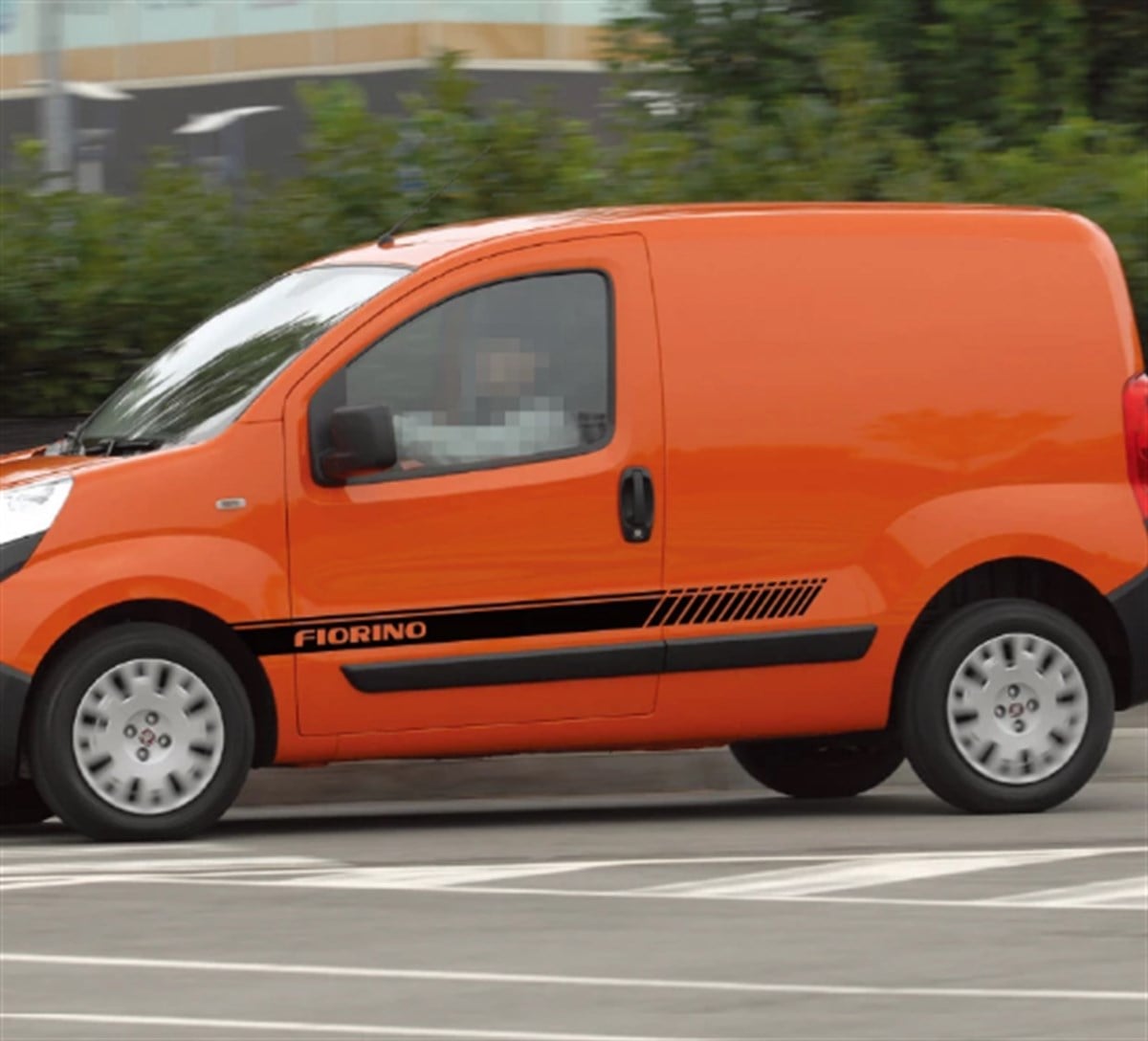 Fiat Fiorino Yan Kapı Şerit Sticker Etiket Modeli