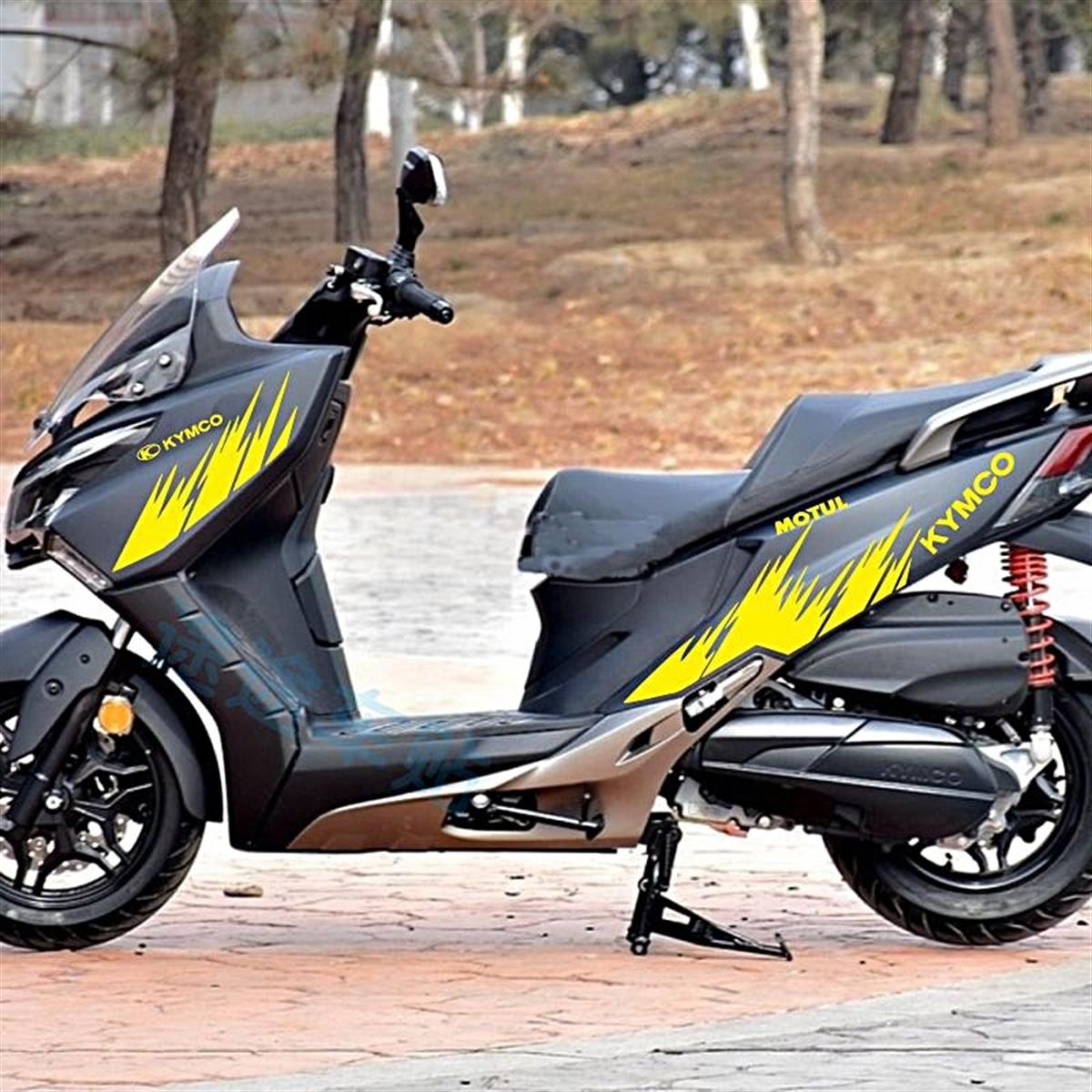 Fırtına Desen Tüm Motorsikletler İle Uyumlu Sticker Etiket Model