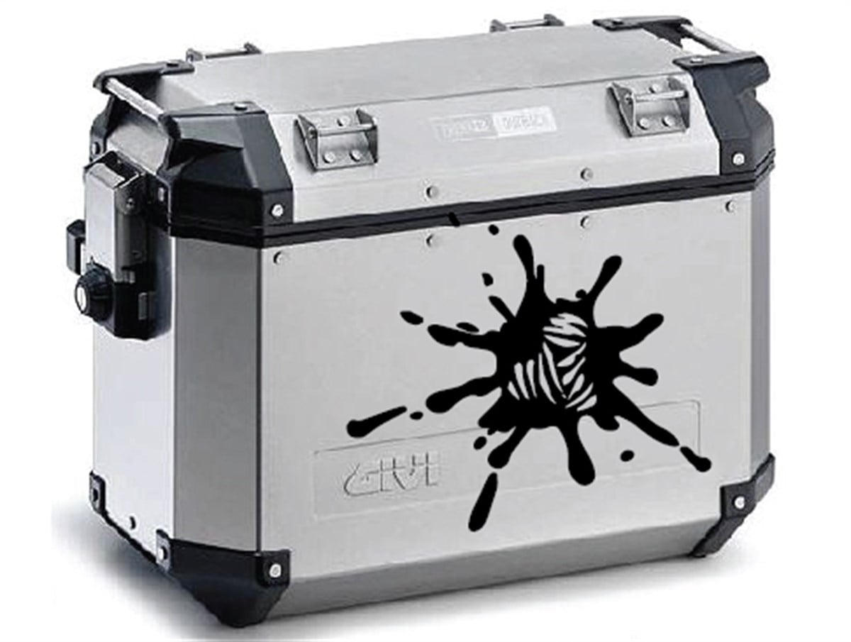 Givi Çanta Desenli Sticker Etiket Modeli - 5