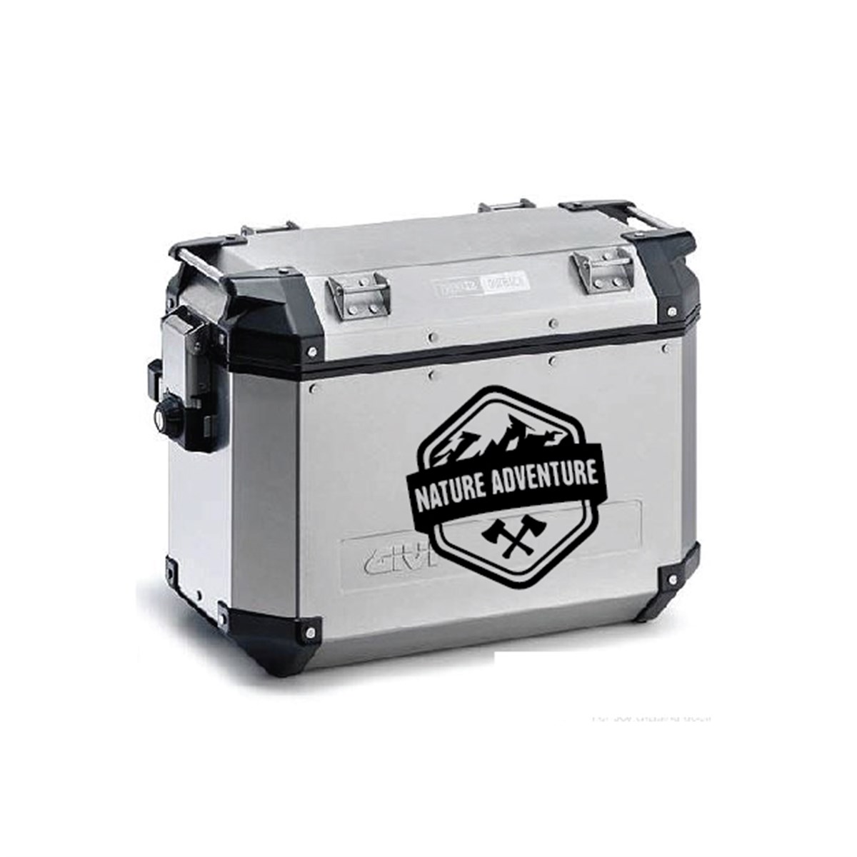 Givi Çanta Nature Adventure Sticker Etiket Modeli