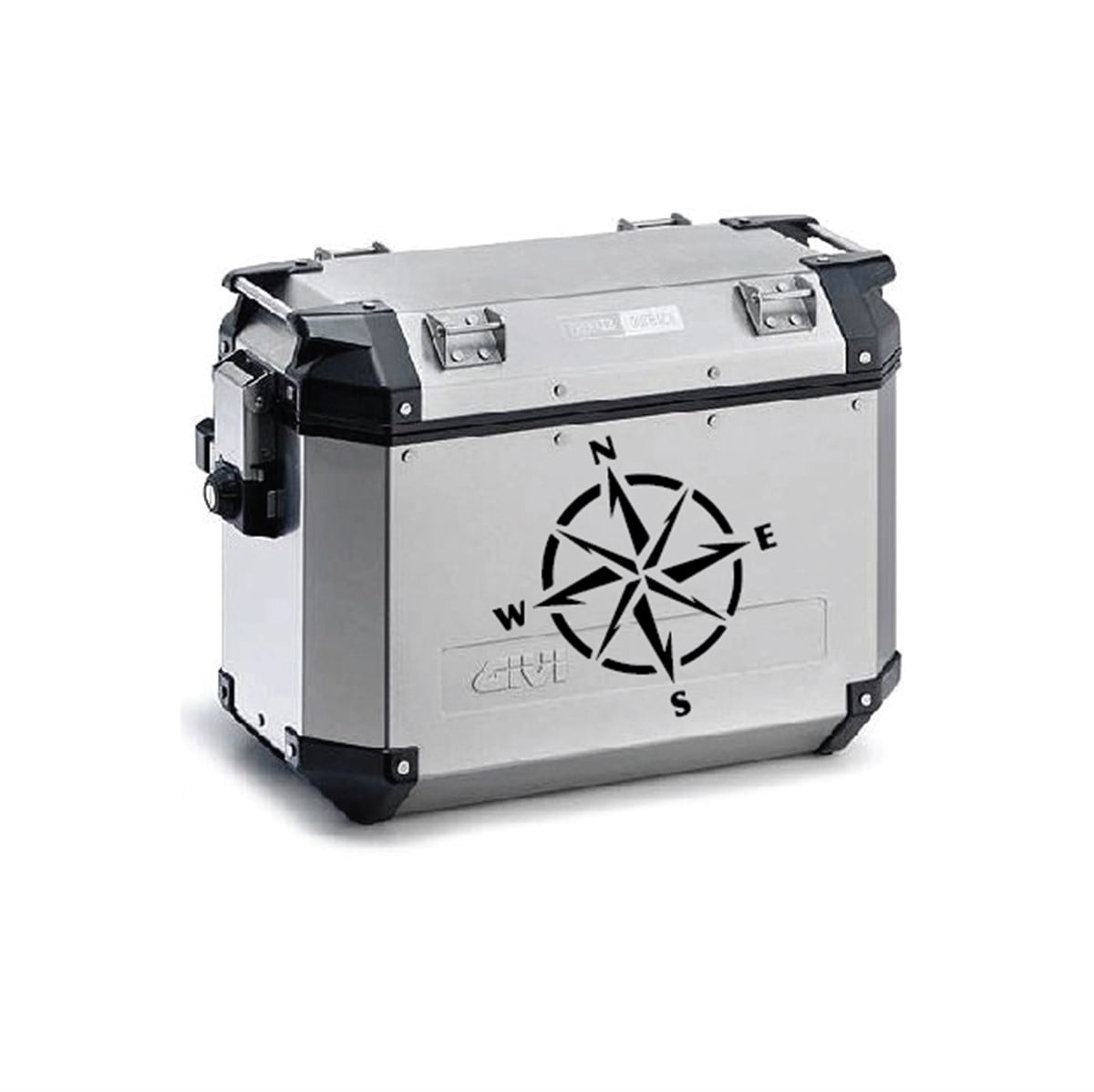 Givi Çanta Pusula Sticker Etiket Modeli