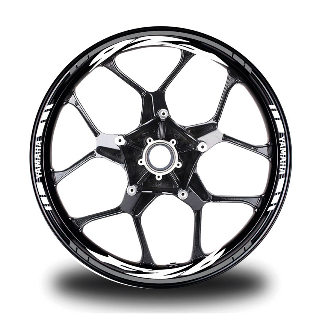 Gri FZ6 Takım Jant Sticker Etiket