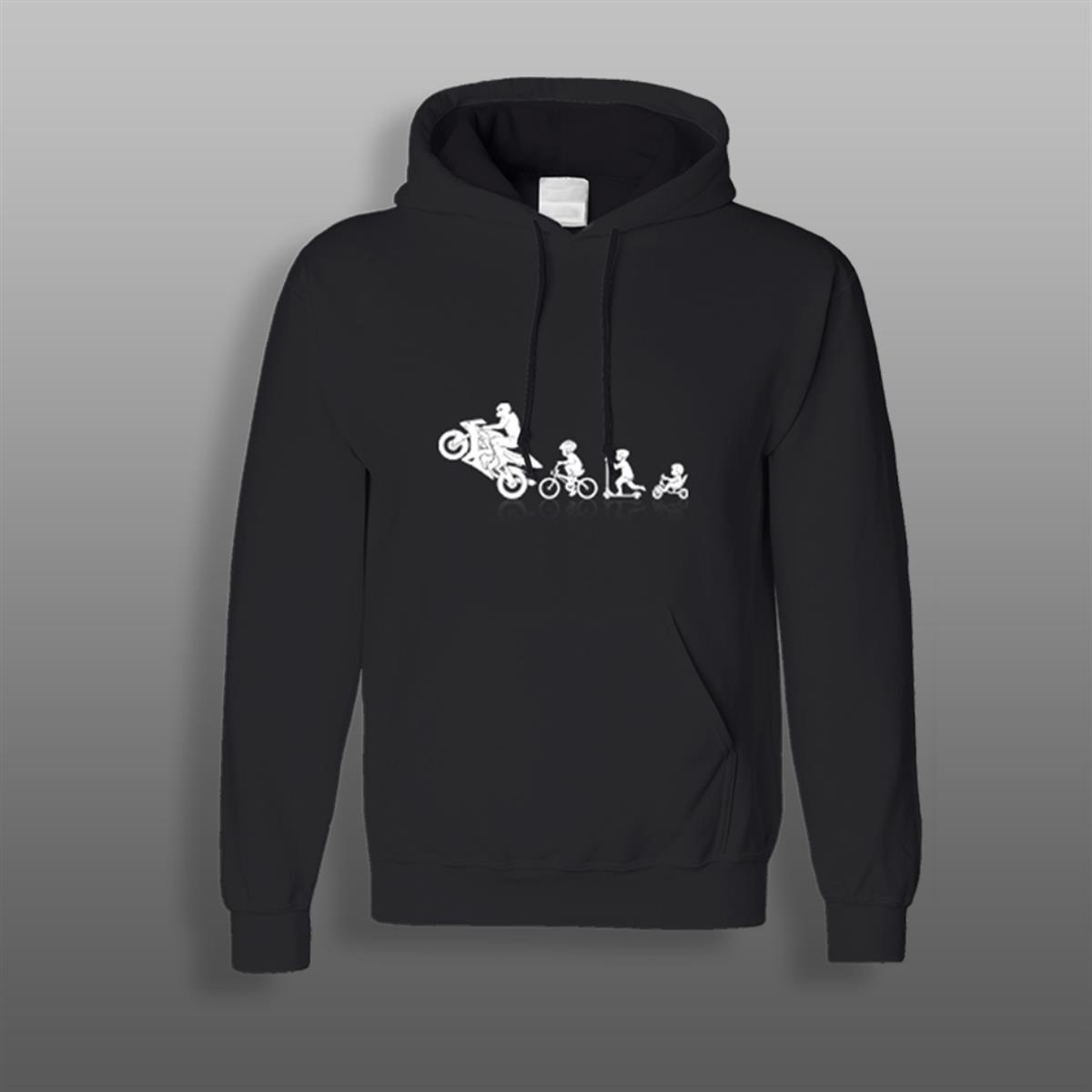 Grow up to left Siyah Sweatshirt Modeli 