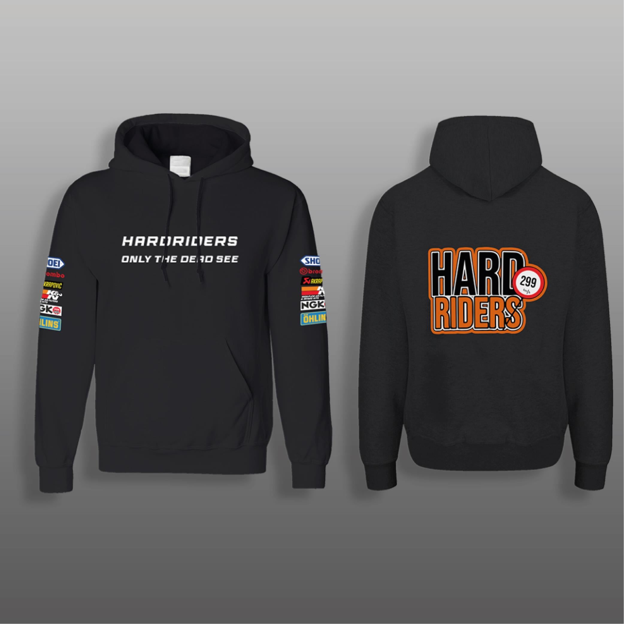 SweatshirtHard Rider Motorcu Sweatshirt Modeli Siyah