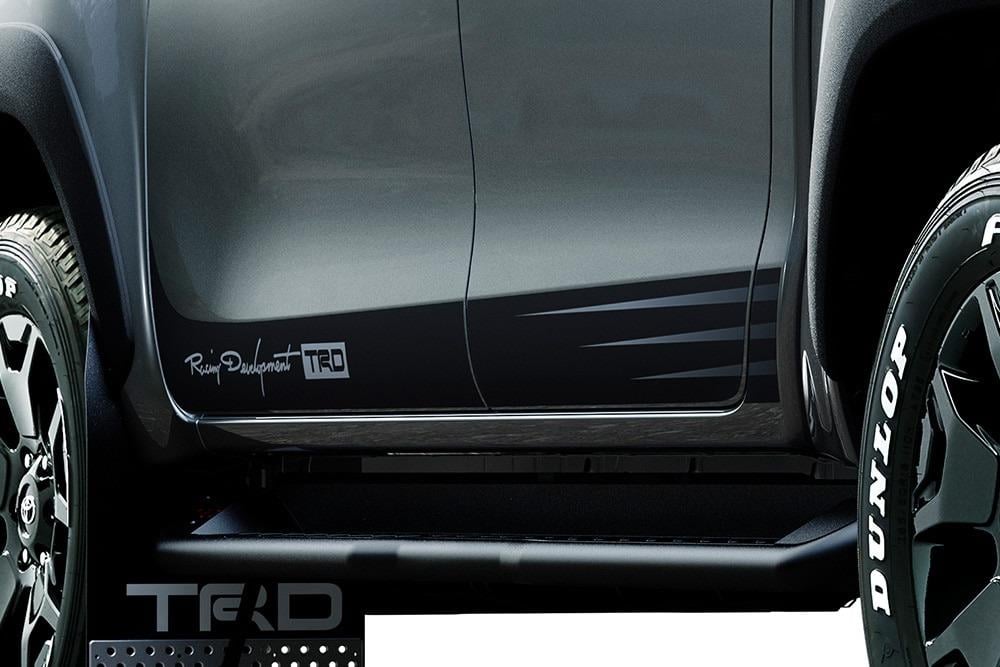 ToyotaHilux TRD Racing Development Siyah Sticker Etiket Modeli