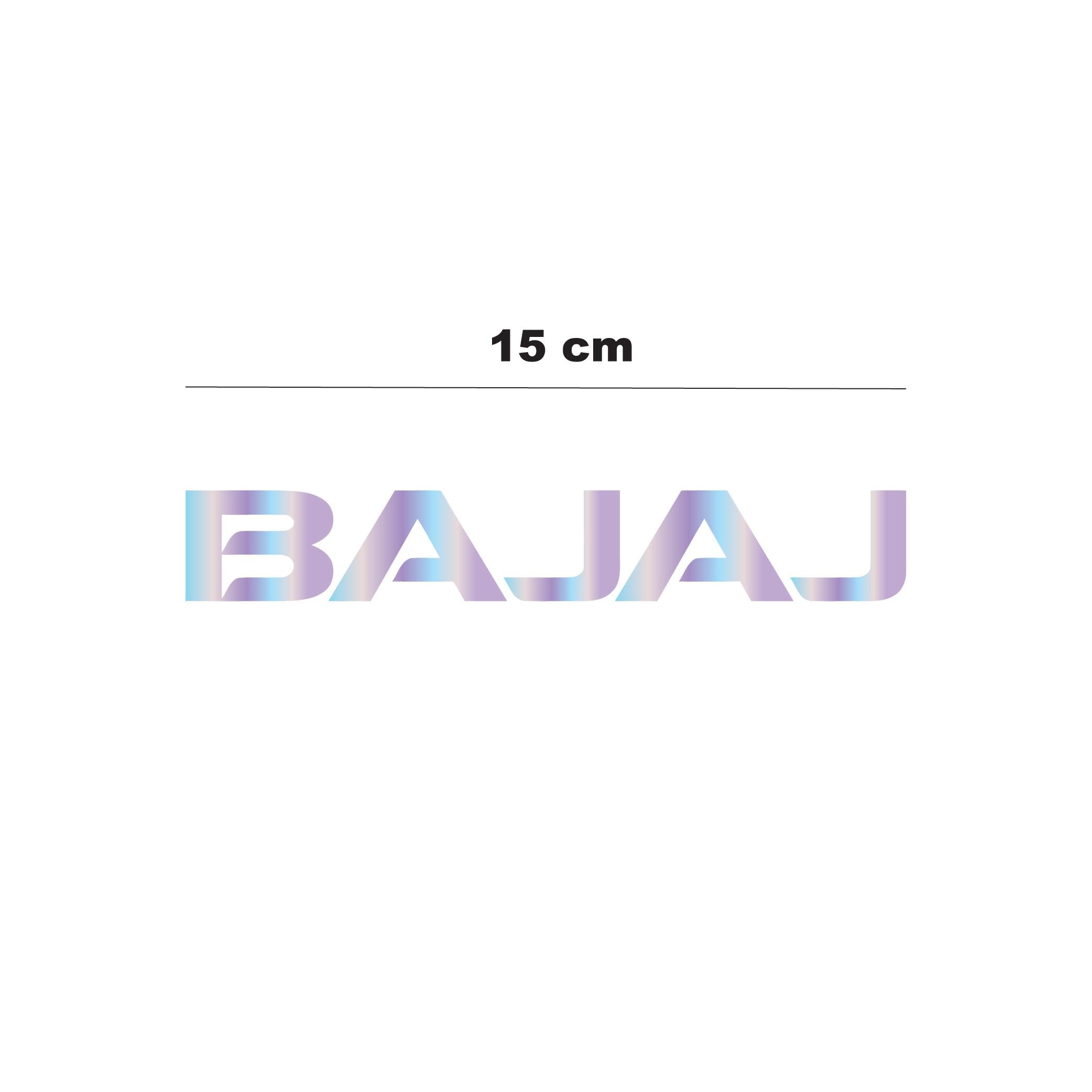 BAJAJHologram 15cm Bajaj Sticker Etiket Modeli