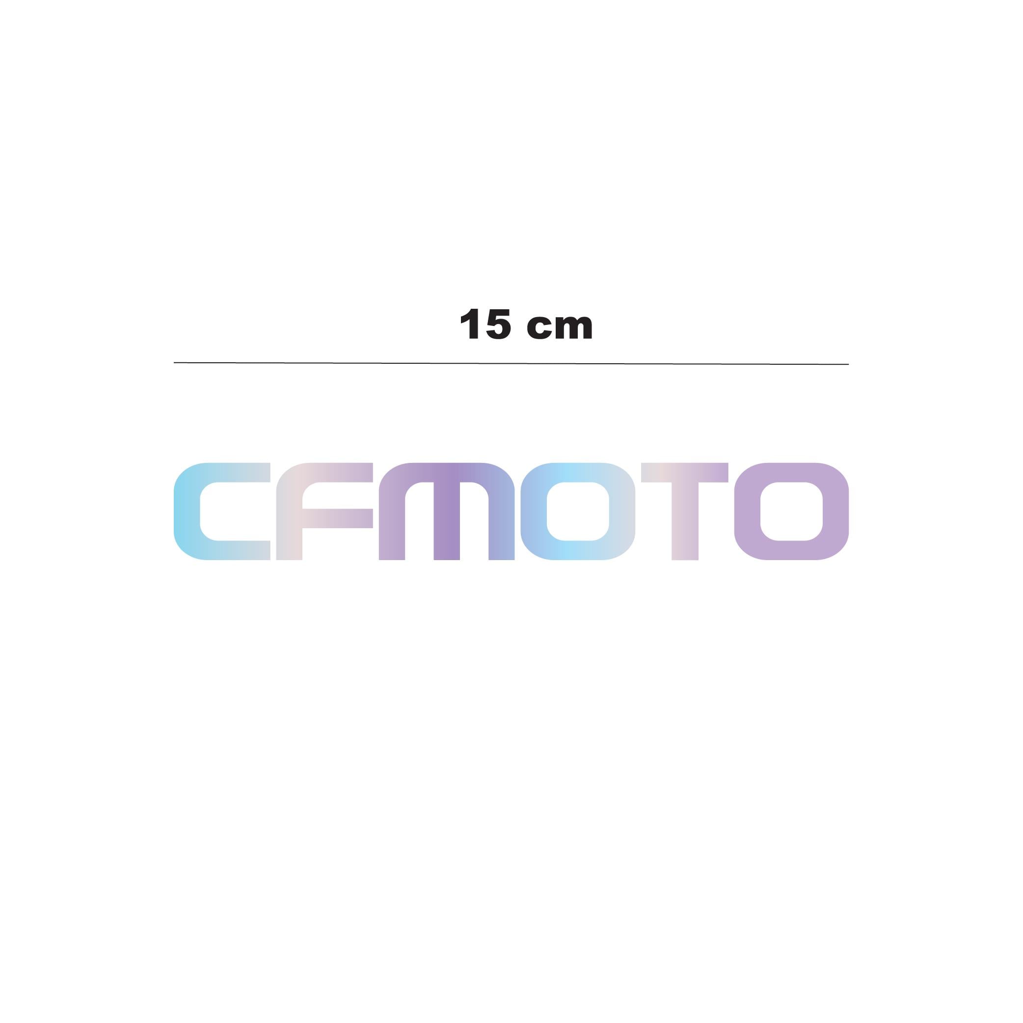 CF MOTOHologram 15cm CF MOTO Sticker Etiket Modeli
