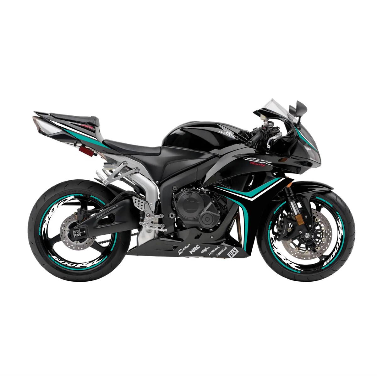 Honda 600 RR Motosiklet Takım Sticker