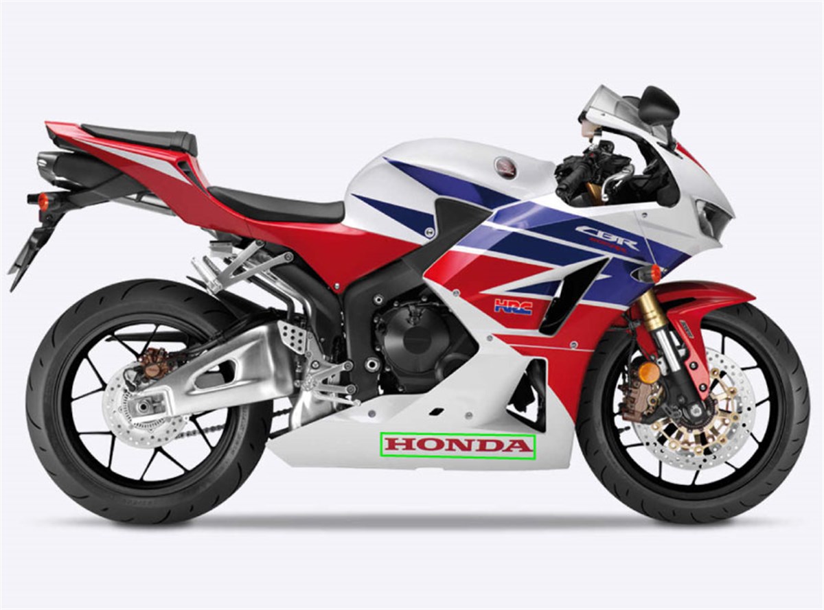 HONDA 600 RR Sağ Alt Sakal Grenaj Sticker Etiket Modeli
